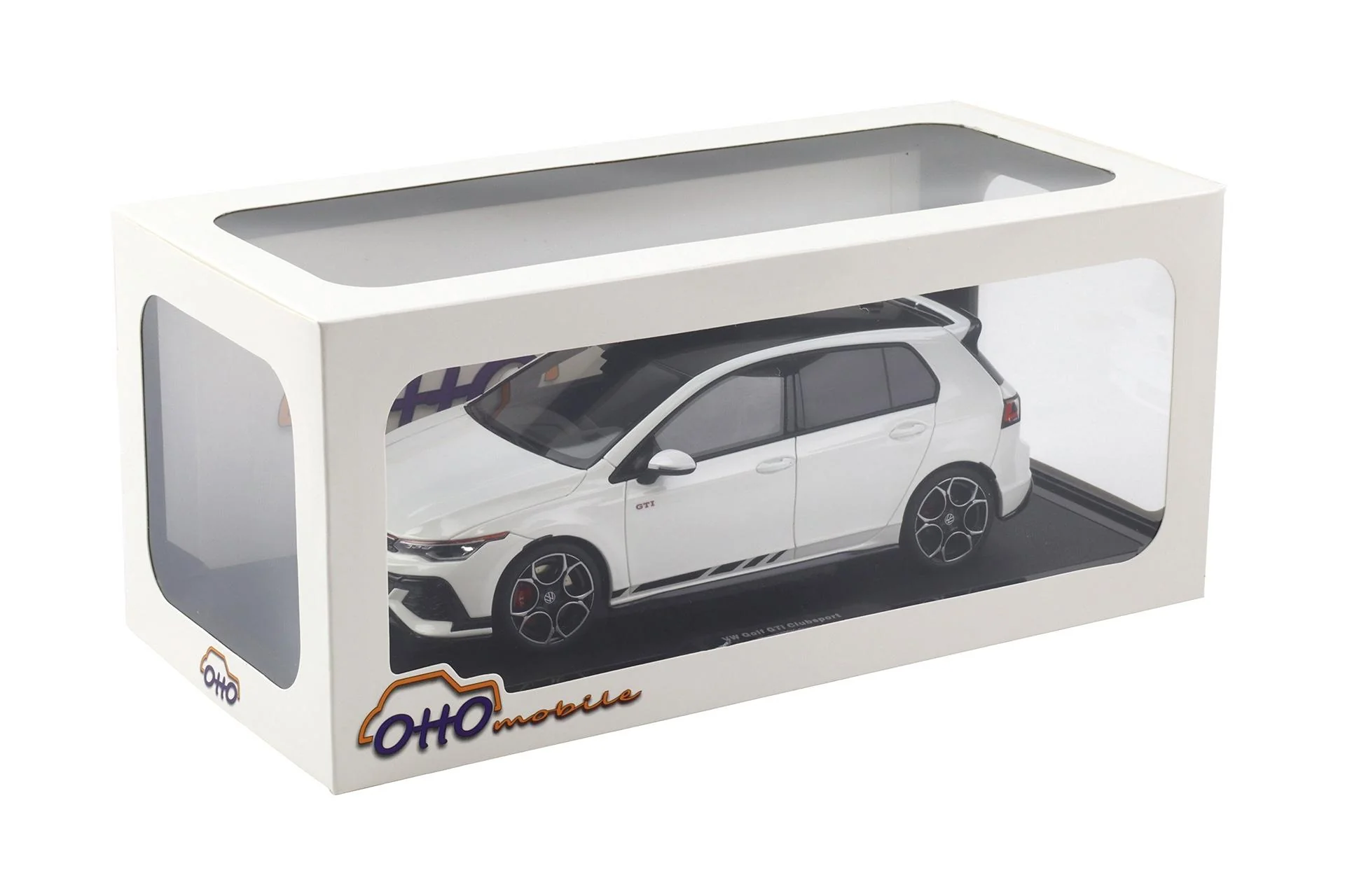Otto 2024 Volkswagen Golf GTI MK8 Clubsport White 1:18 - Image 4
