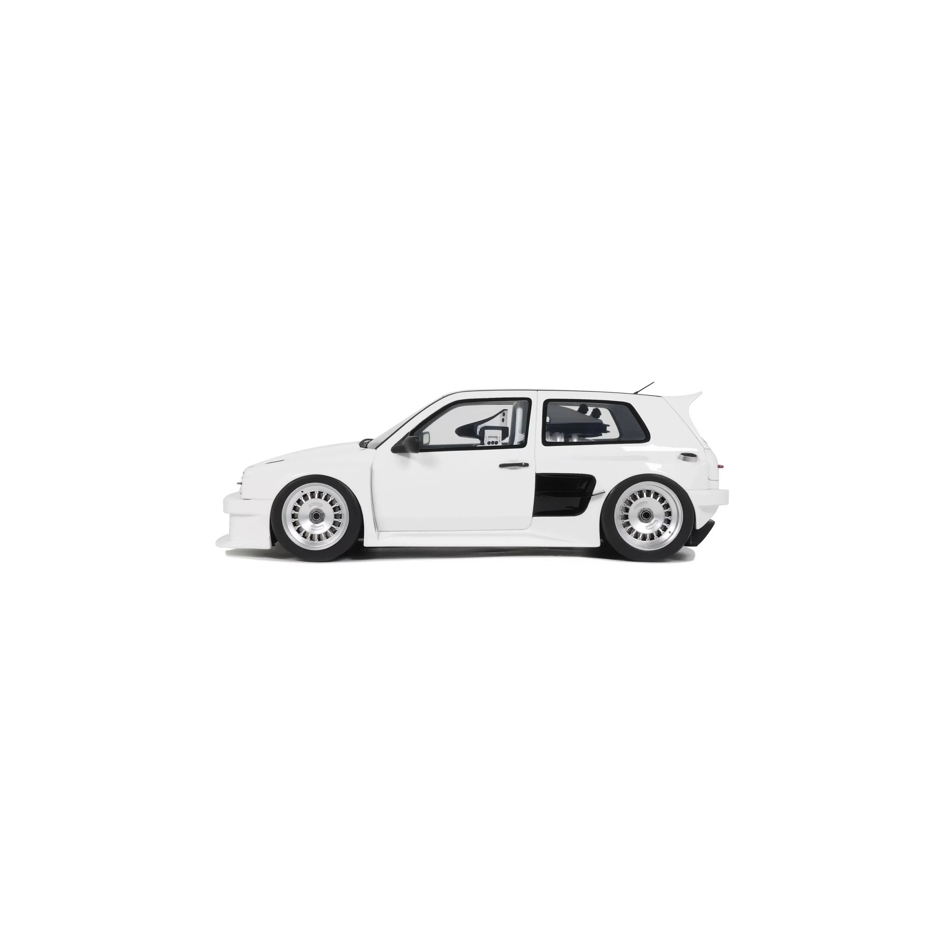 Otto 2024 Volkswagen Golf MK III Khyzyl Saleem White 1:18 - Image 6