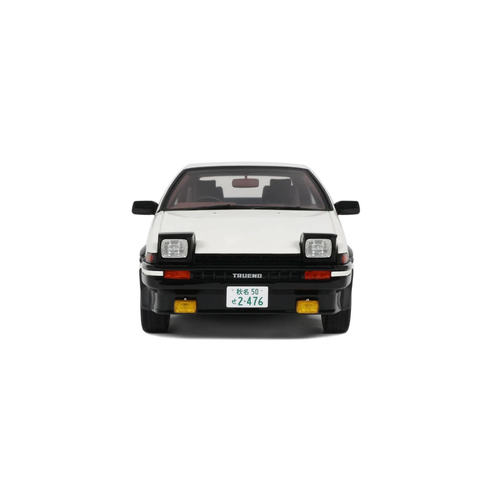 Otto Toyota Sprinter Trueno (AE86) White & Black 1:18 - Image 6