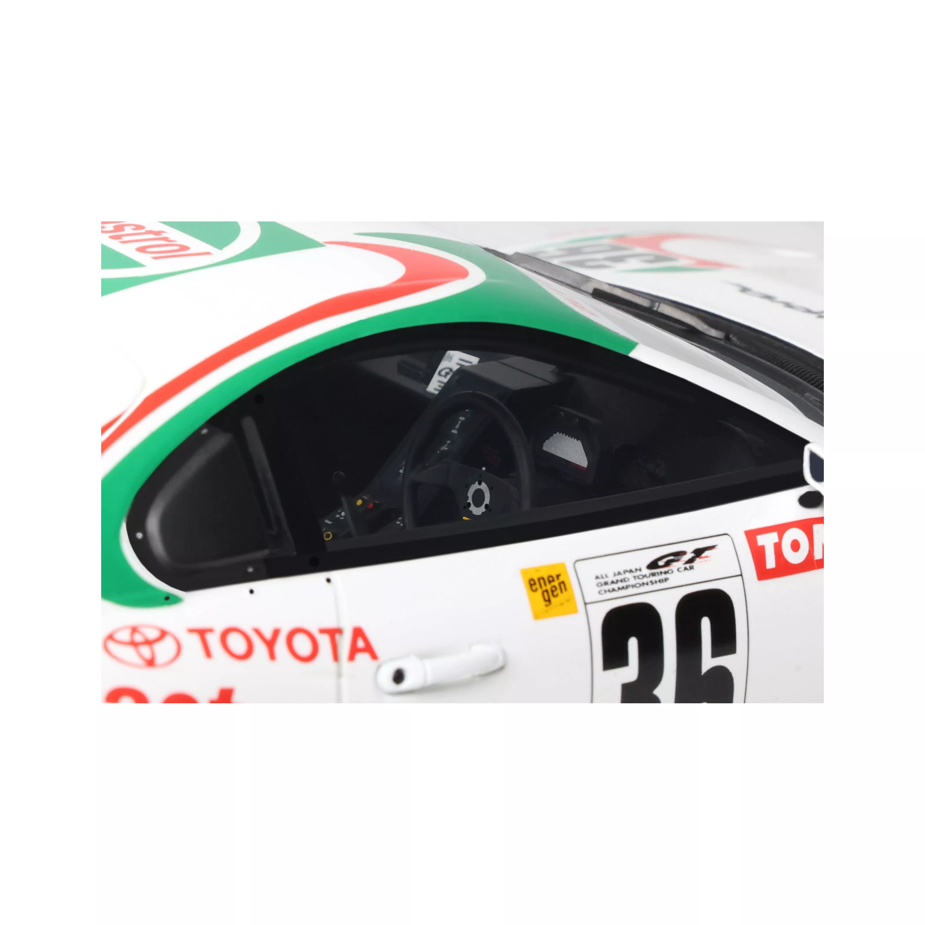Otto 1997 Toyota Supra Racing GT500 (A80) JGTC No 36 White 1:18 - Image 10