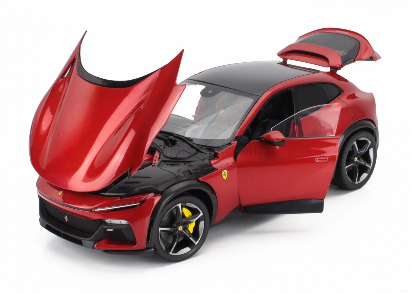 Polistil 2022 Ferrari Purosangue Rossa Magma (Red Metallic) High Fidelity 1:18 - Image 3