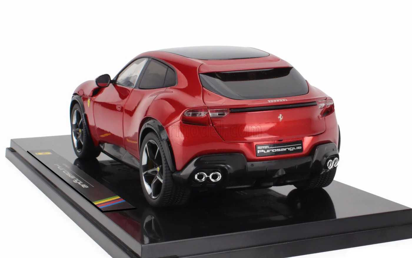 Polistil 2022 Ferrari Purosangue Rossa Magma (Red Metallic) High Fidelity WITH DISPLAY 1:18 - Image 5