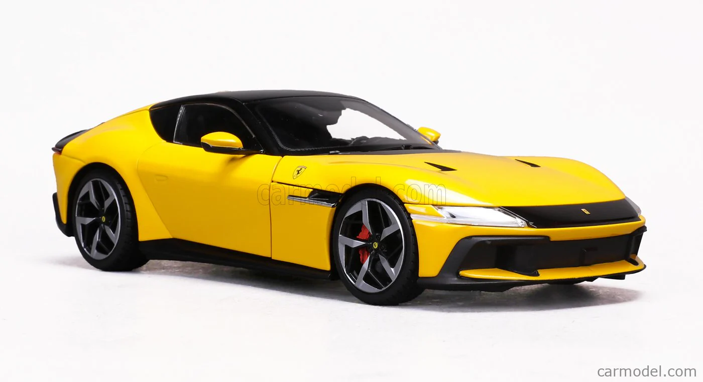 Polistil 2024 Ferrari 12Cilindri Giallo Modena (Yellow) High Fidelity 1:18 - Image 5