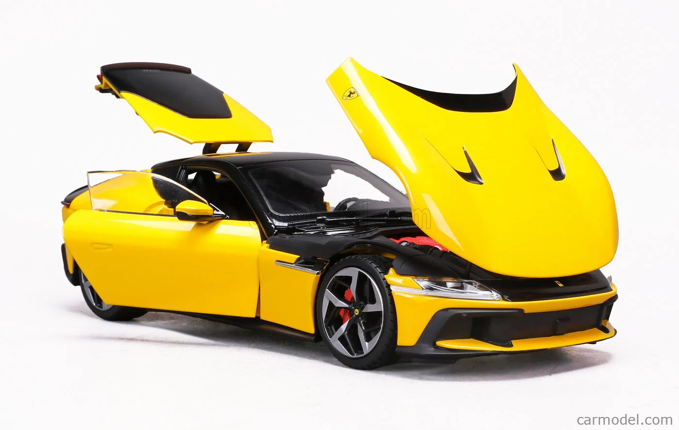 Polistil 2024 Ferrari 12Cilindri Giallo Modena (Yellow) High Fidelity 1:18 - Image 7
