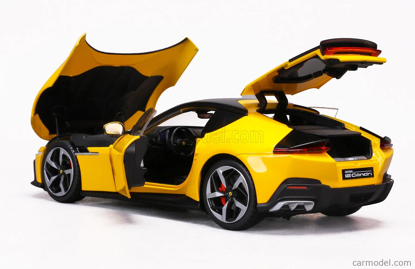 Polistil 2024 Ferrari 12Cilindri Giallo Modena (Yellow) High Fidelity 1:18 - Image 8