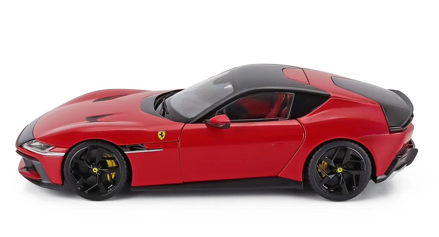 Polistil 2024 Ferrari 12Cilindri Rosso Corsa (Ferrari Red) High Fidelity WITH DISPLAY 1:18 - Image 4