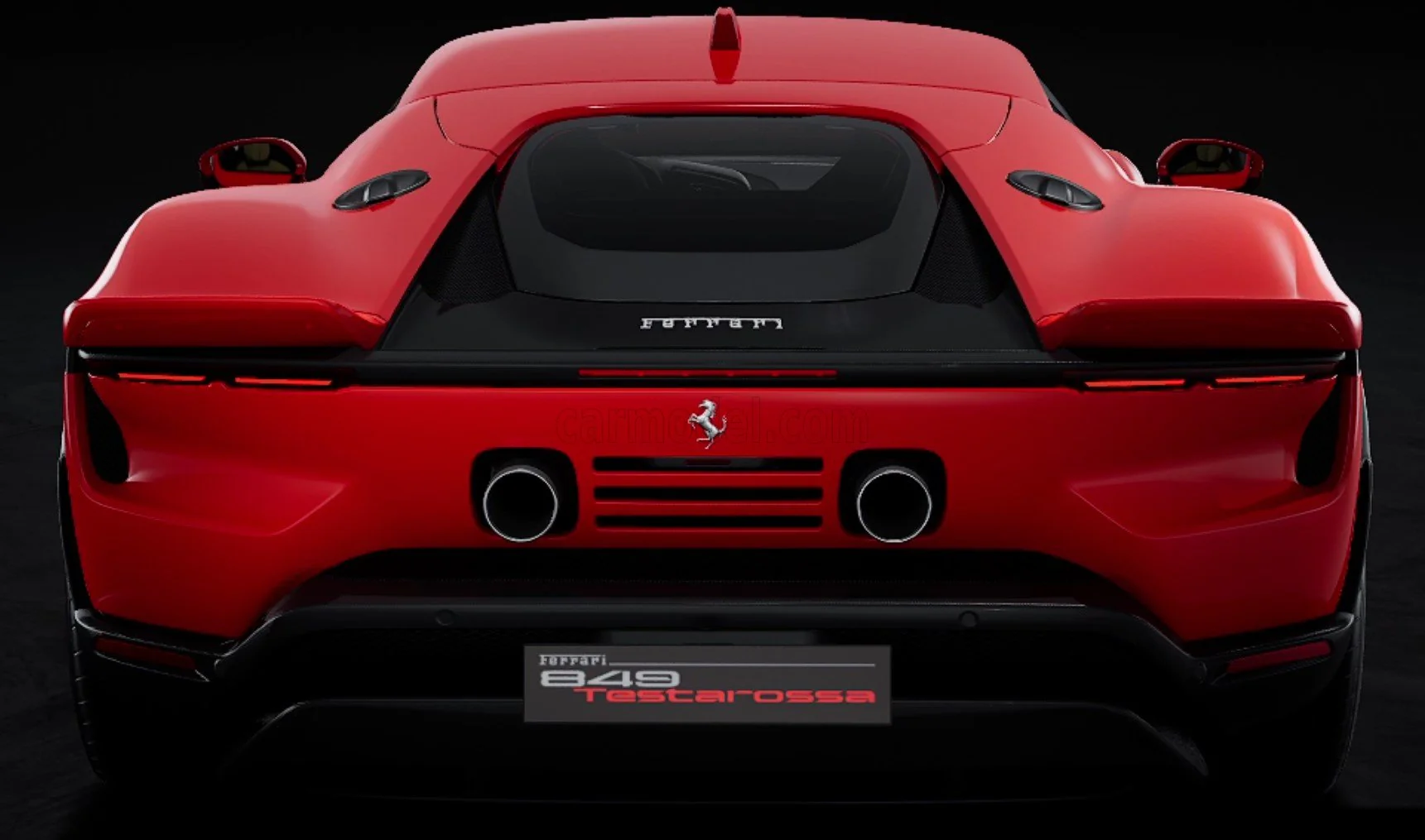 Polistil 2025 Ferrari 849 Testarossa Rosso Corsa (Ferrari Red) High Fidelity 1:18 - Image 2