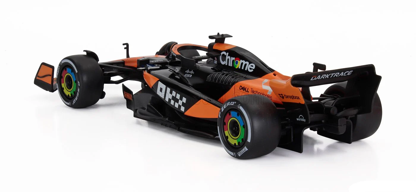 RE-EL Toys Mclaren F1 Team MCL38 Orange L. Norris First Win Miami GP 2024 1:18 - Image 4