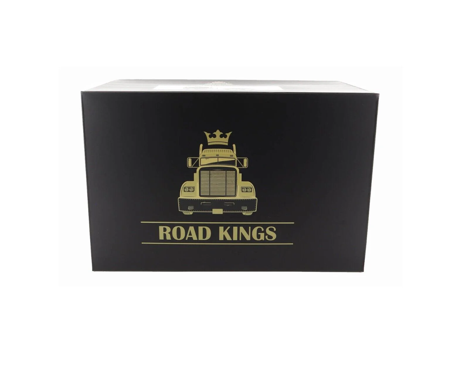 Road Kings 1977 Peterbilt 352 Pacemaker Semi Green and White 1:18 - Image 9