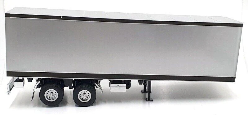 Road Kings Semi Trailer Truck Silver w/ Black Trim 1:18 - Image 4