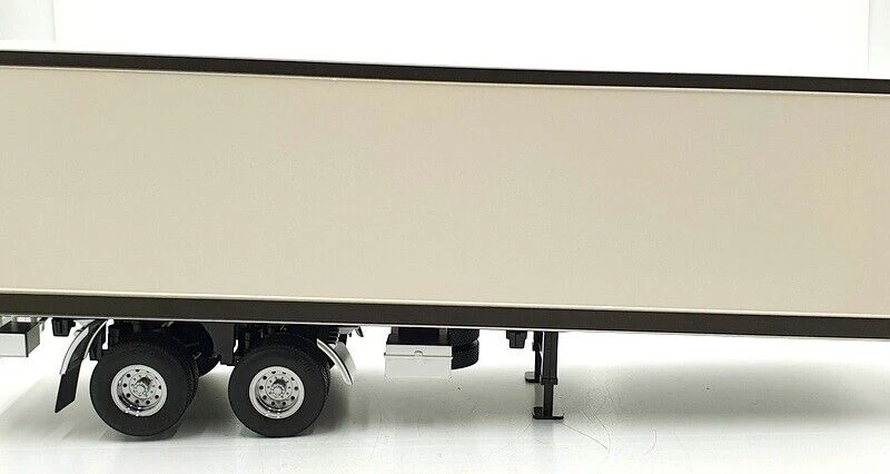 Road Kings Semi Trailer Truck White w/ Black Trim 1:18 - Image 5