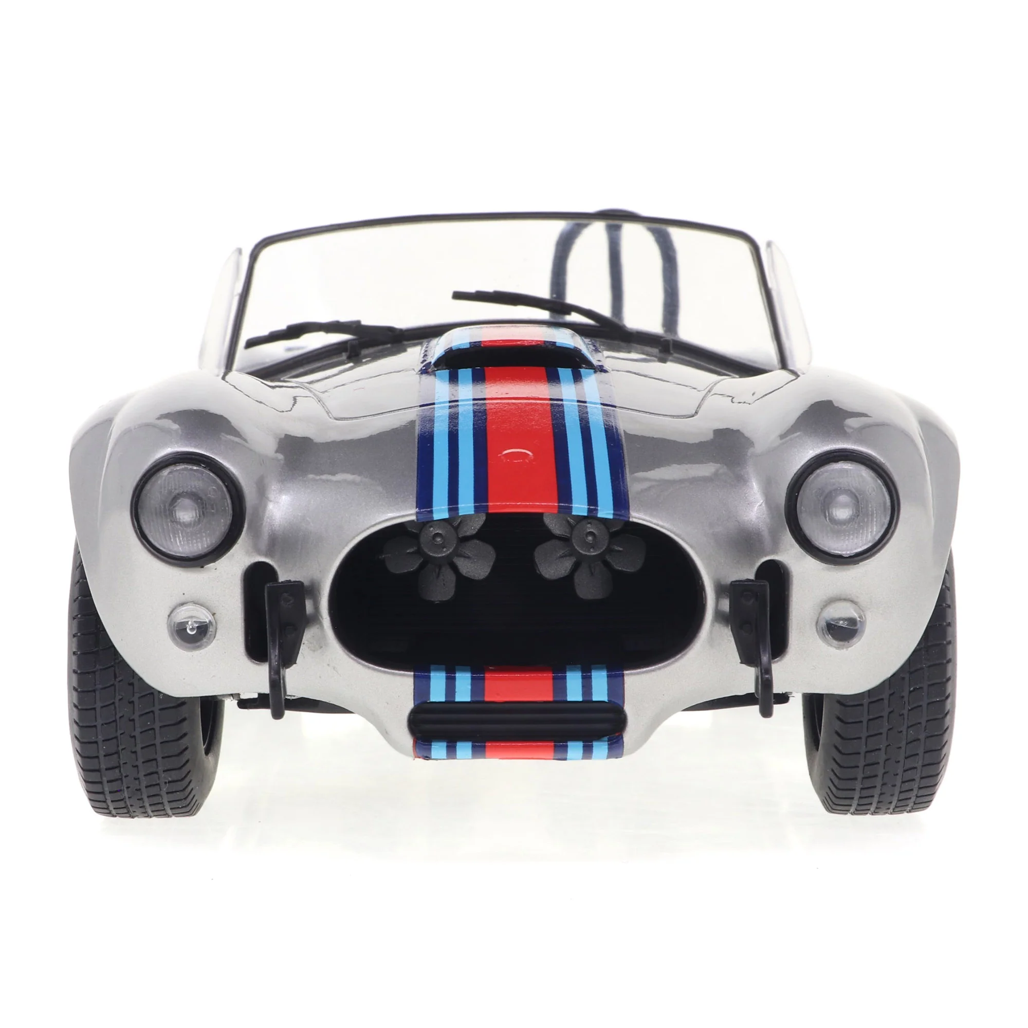 Solido 1965 Shelby Cobra 427 Mkii Solido Works M Racing Silver 1:18 - Image 5