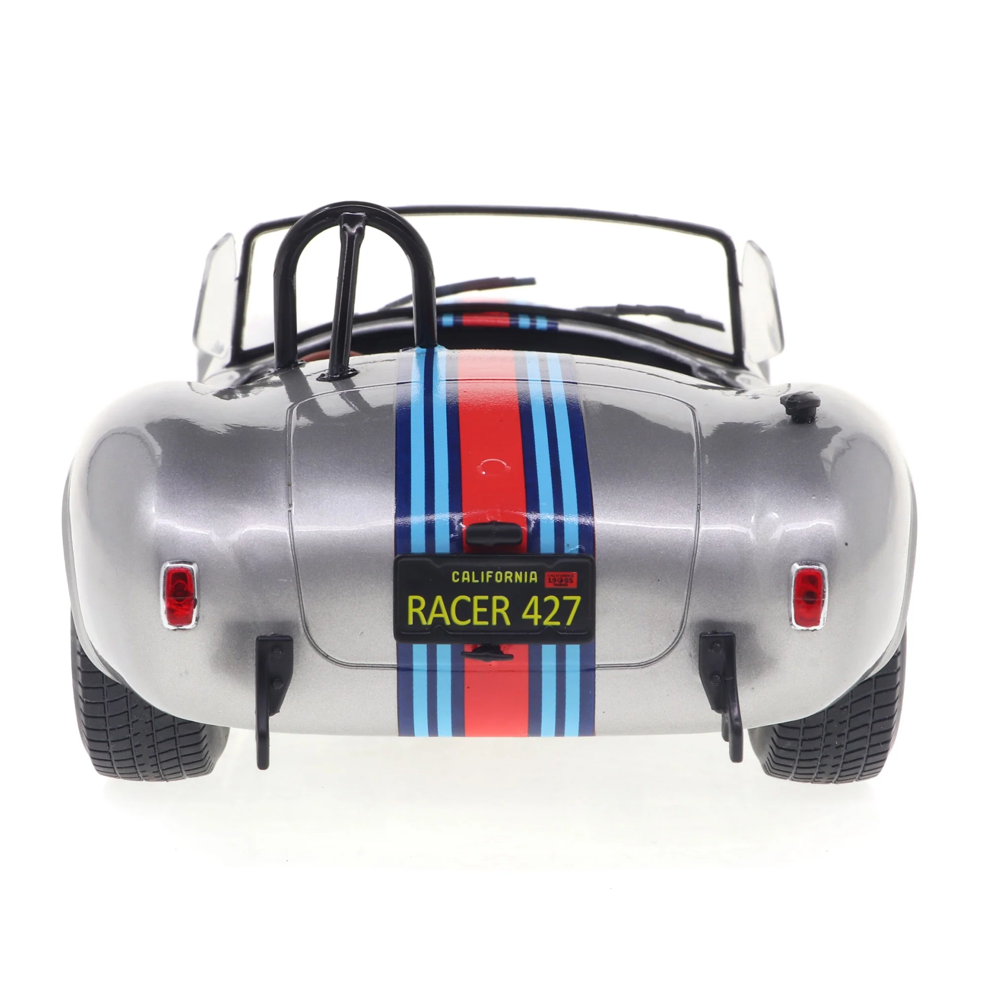 Solido 1965 Shelby Cobra 427 Mkii Solido Works M Racing Silver 1:18 - Image 6