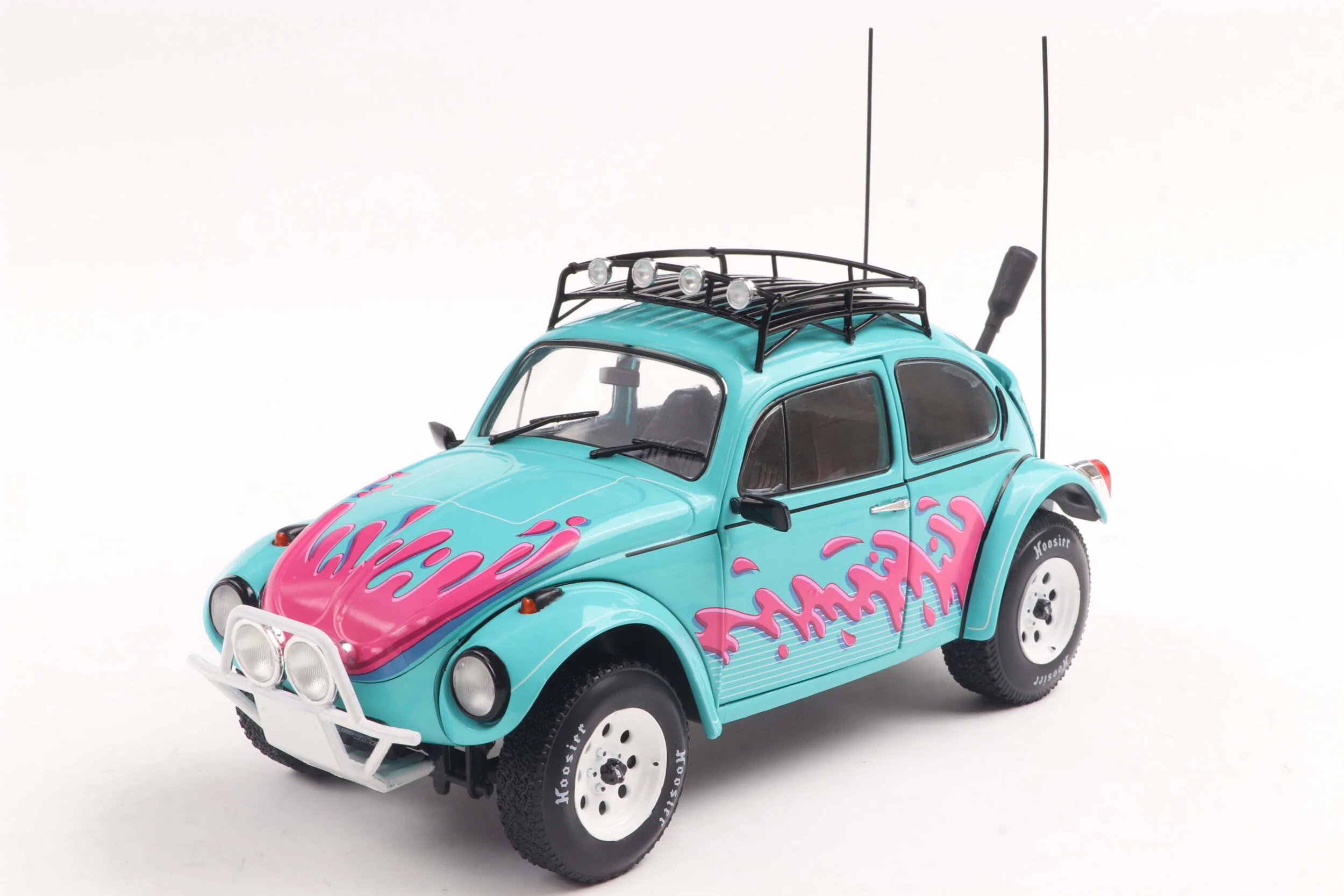 Solido 1976 Volkswagen Beetle Baja All Road Miami Green 1:18
