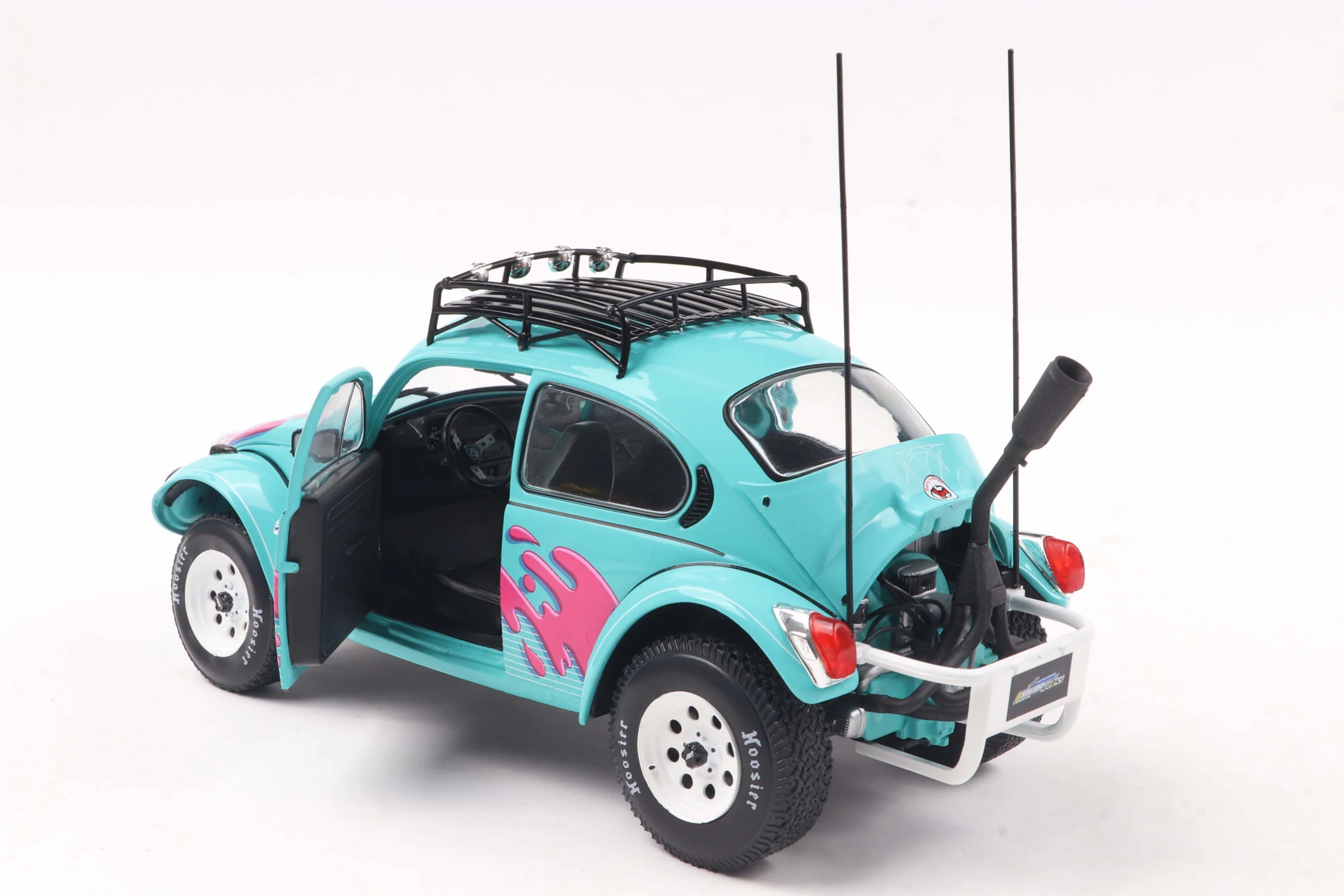 Solido 1976 Volkswagen Beetle Baja All Road Miami Green 1:18 - Image 7