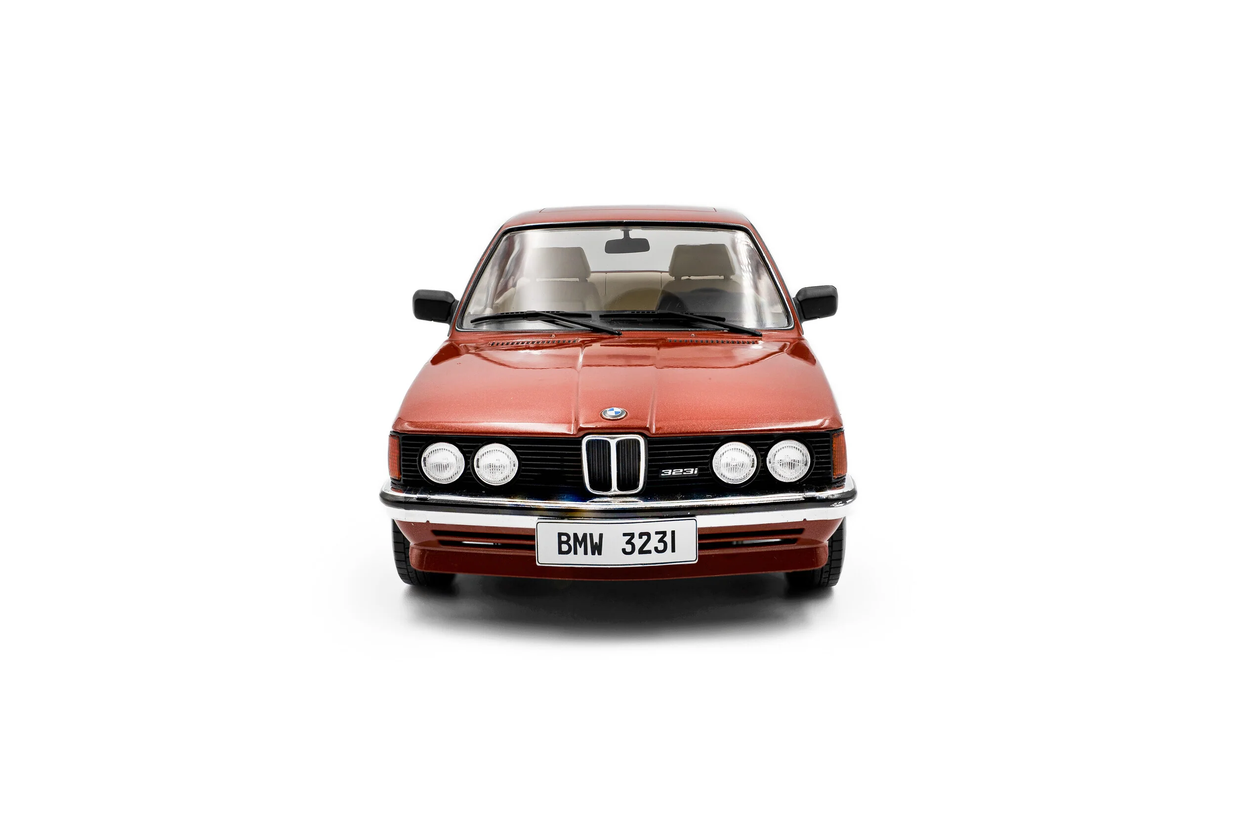 Solido 1980 BMW 323i (E21) Chestnut Red 1:18 - Image 6