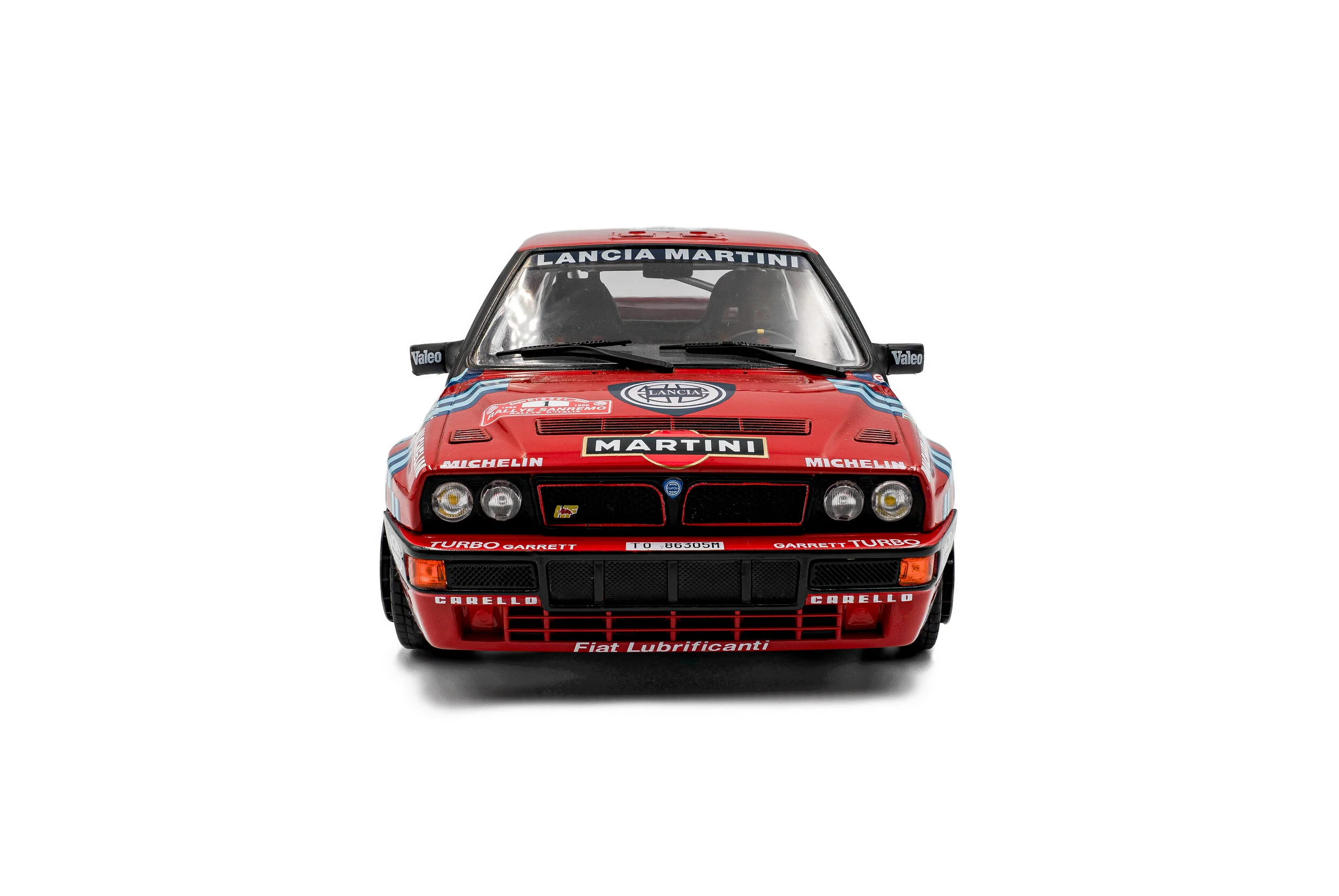 Solido 1989 Lancia Delta HF Integrale #1 San Remo Red 1:18 - Image 6