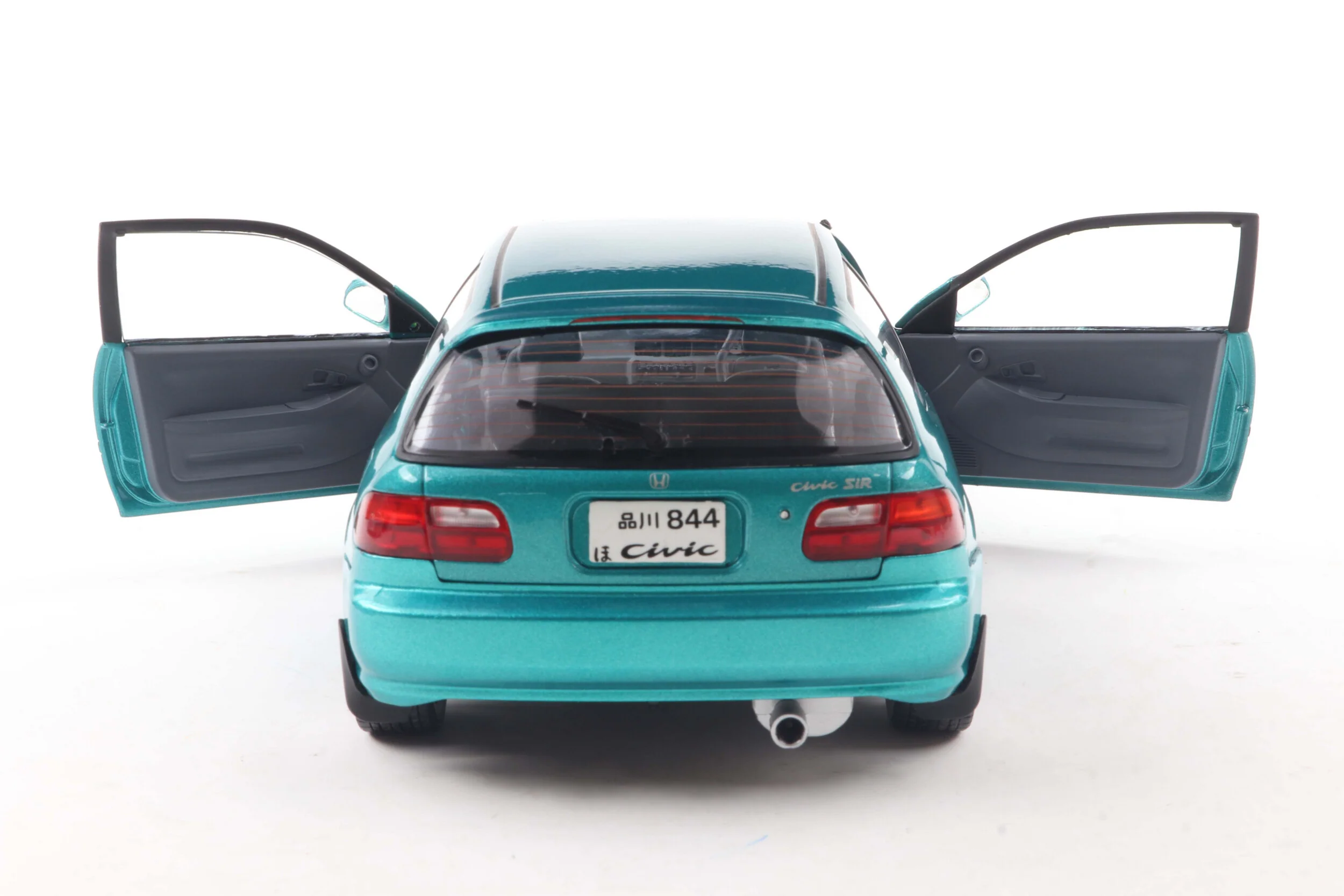 Solido 1991 Honda Civic SiR EG6 Hatchback Aztec Green Pearl 1:18 - Image 6