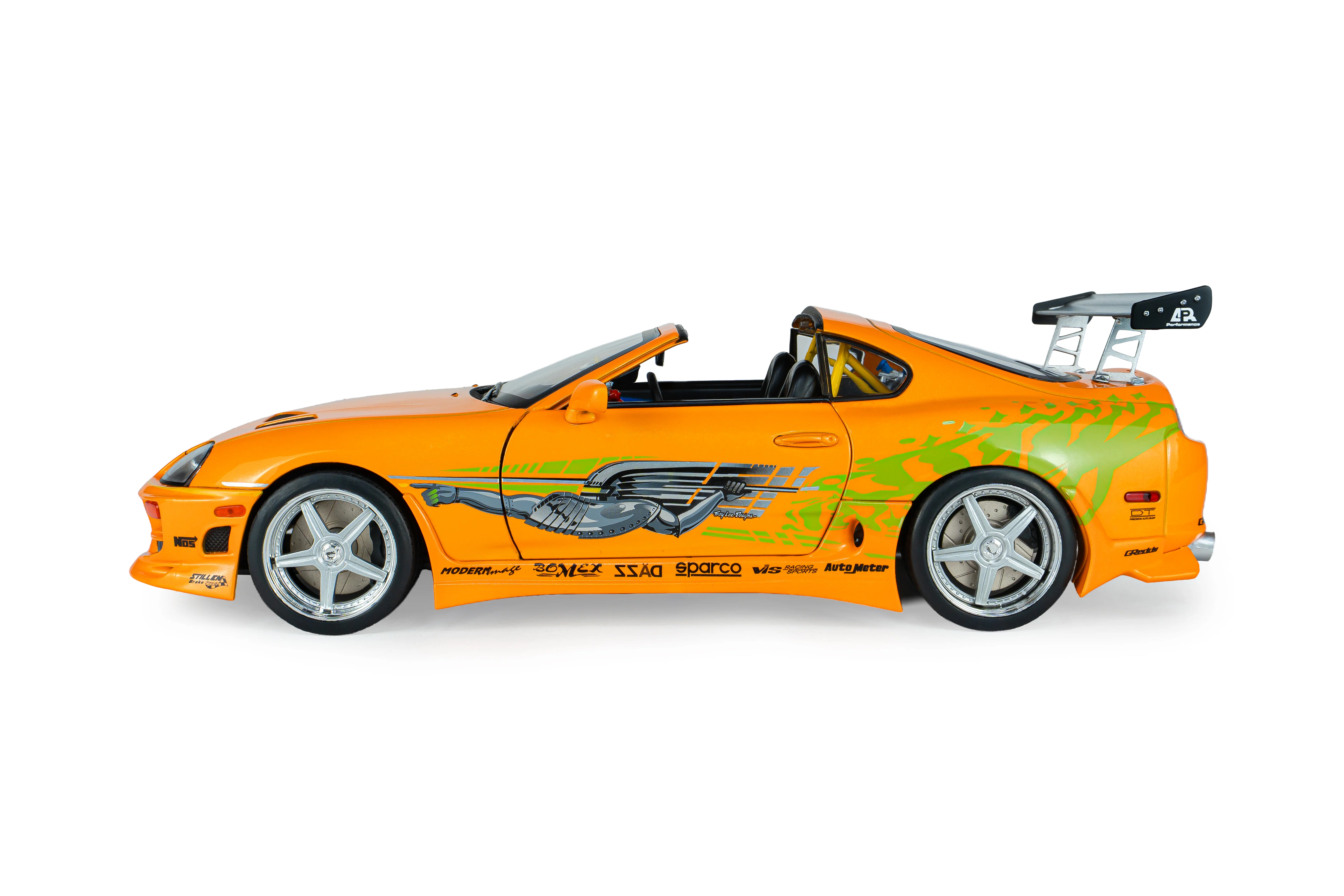 Solido 1993 Toyota Supra MK4 (A80) "Fast & the Furious" Orange Pearl 1:18 - Image 12