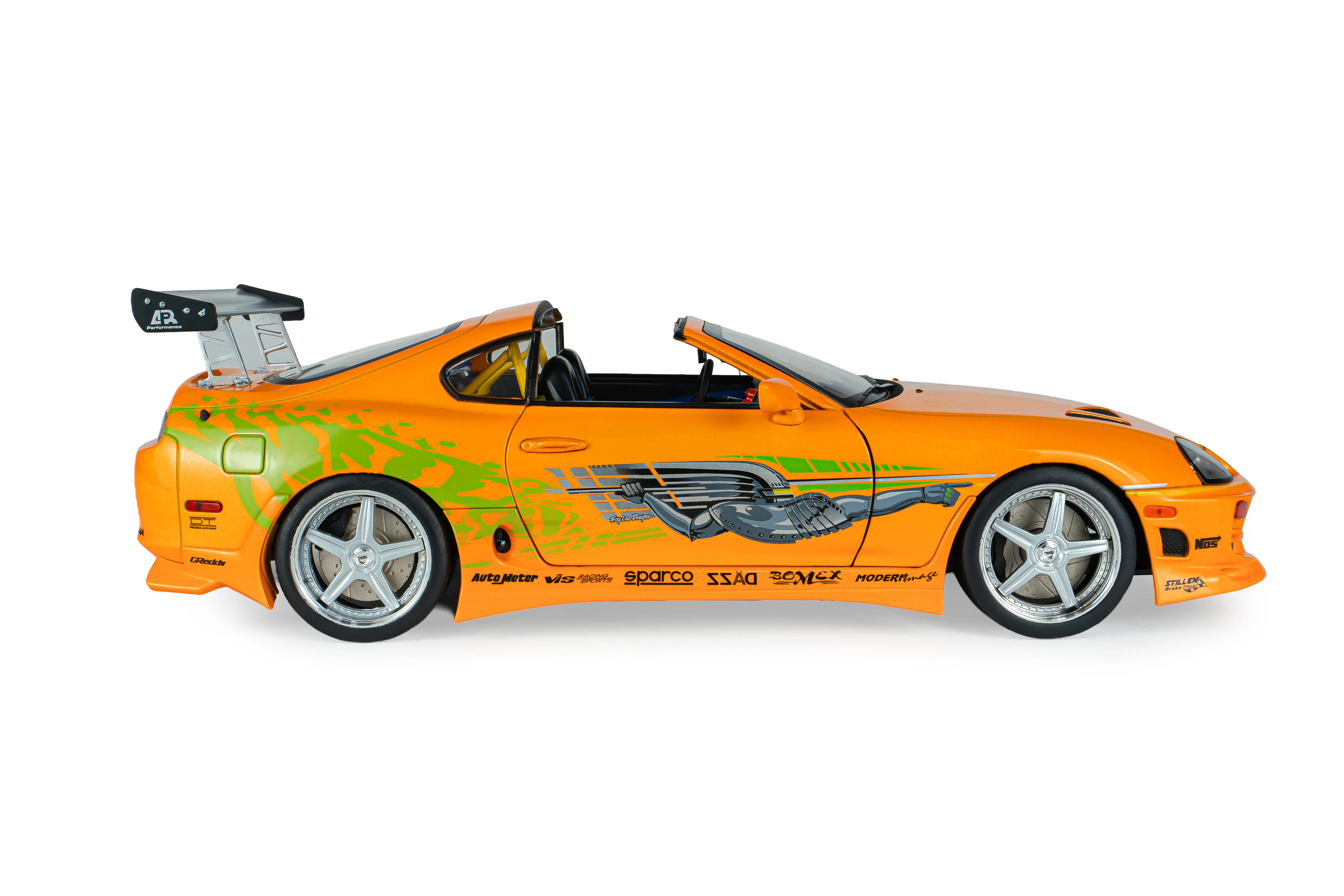Solido 1993 Toyota Supra MK4 (A80) "Fast & the Furious" Orange Pearl 1:18 - Image 13