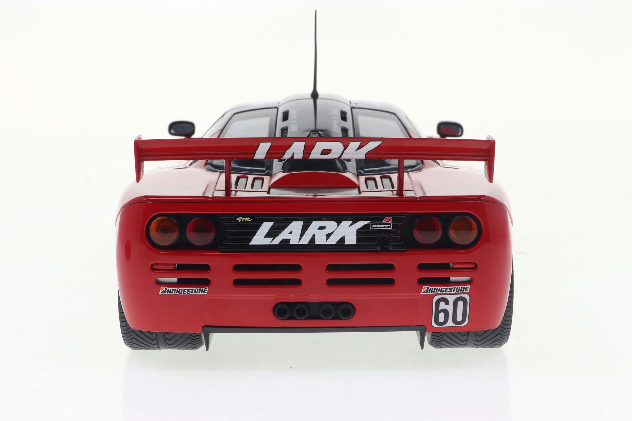 Solido 1995 Mclaren F1 GTR 6.1L V12 Short Tail Team Lark #60 JGTC Season 1996 Red Black 1:18 - Image 2