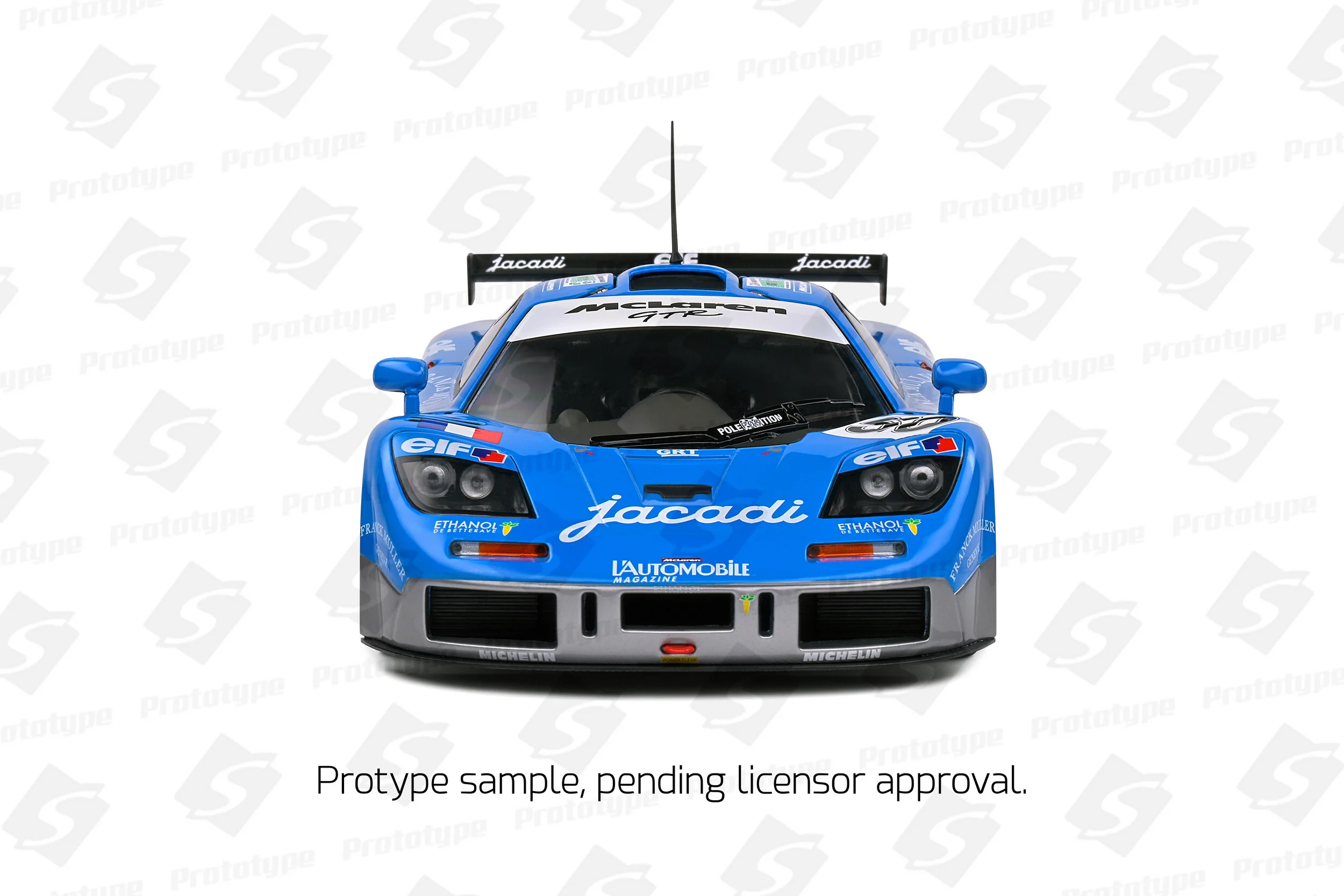 Solido 1995 Mclaren F1 GTR Short Tail #50 Giroux, Grouillard, Deltraz 24hr LeMans Blue 1:18 - Image 6