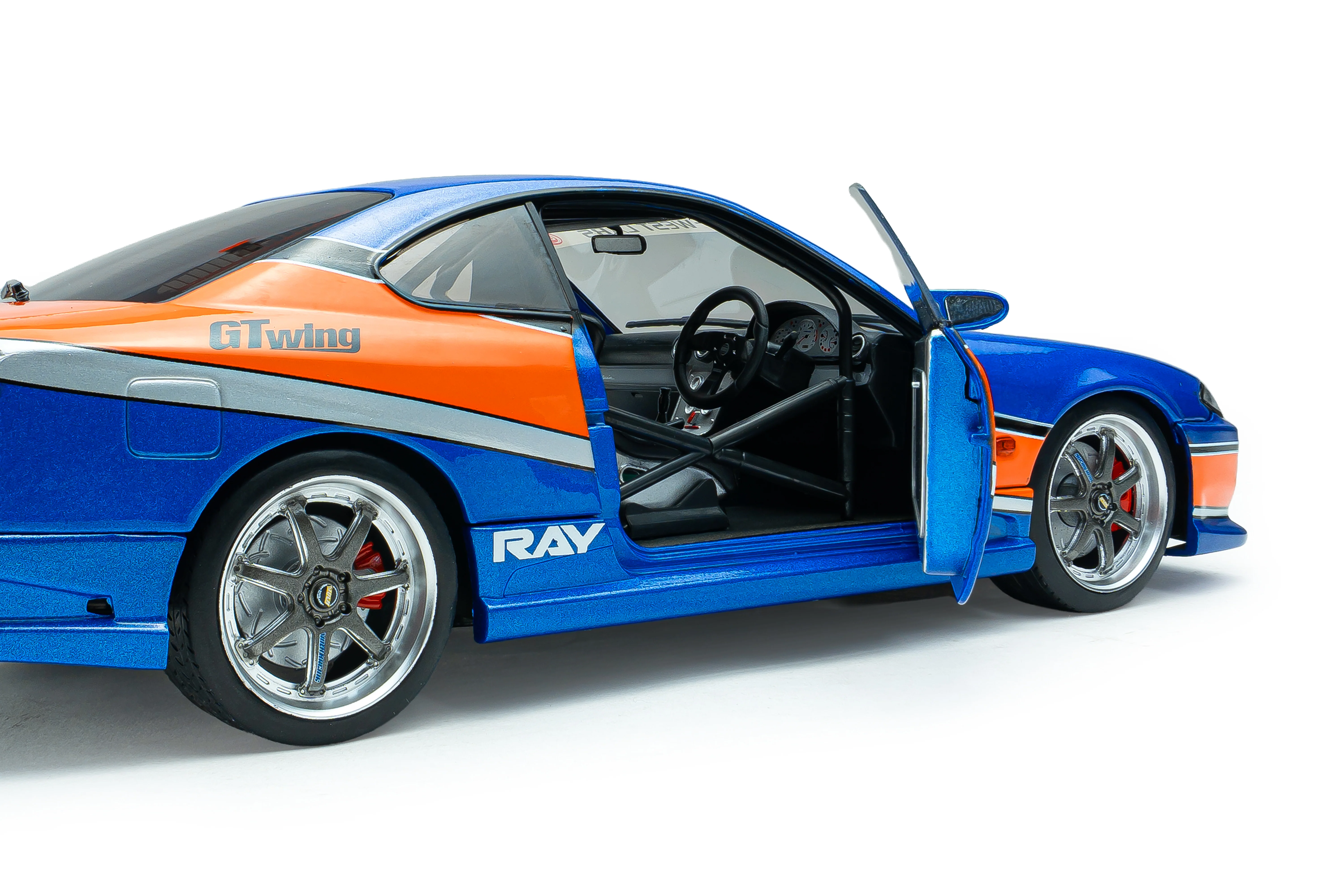 Solido 1999 Nissan Silvia (S15) Coupe Spec-S Tokyo Drift Mona Lisa 2006 1:18 - Image 10