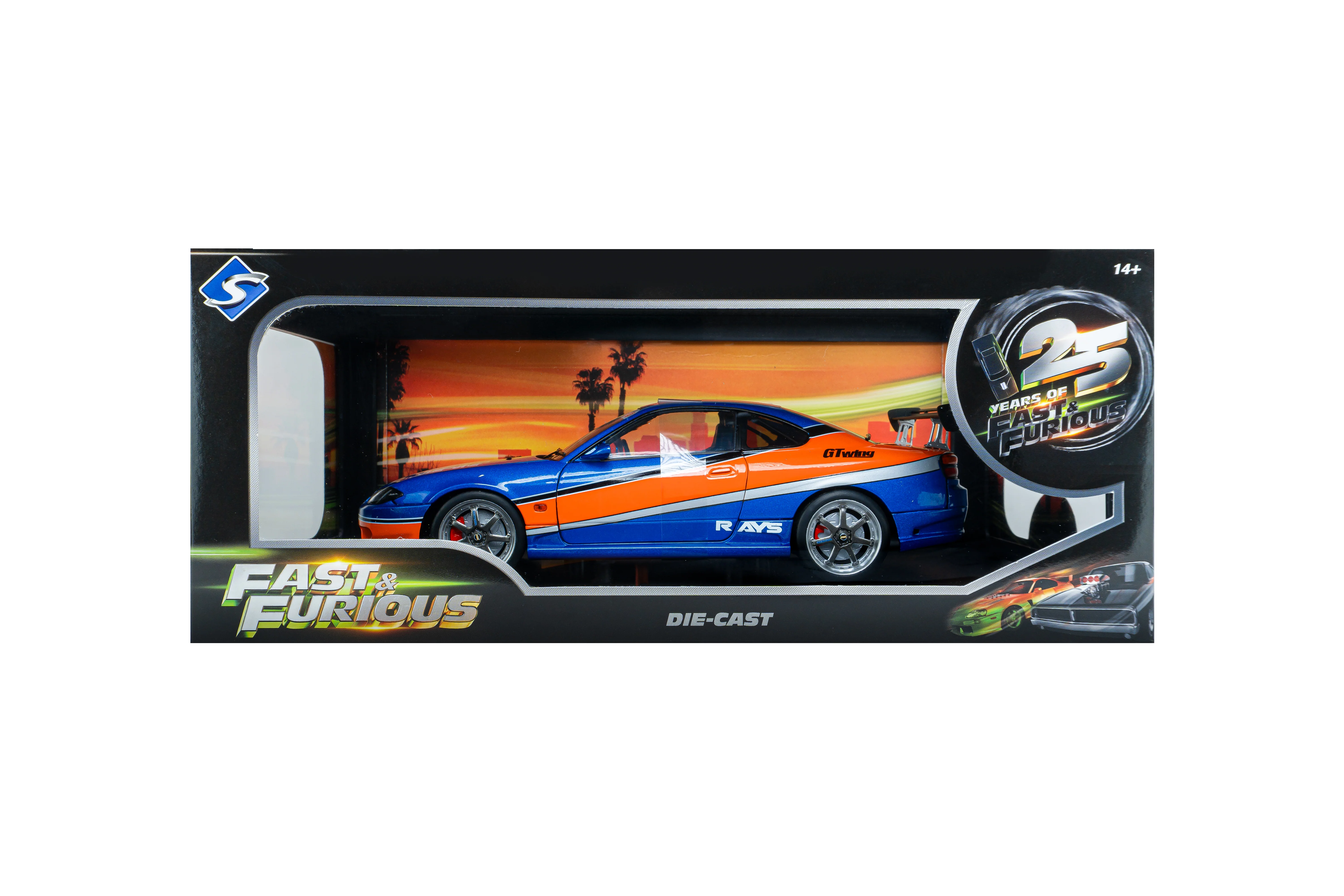 Solido 1999 Nissan Silvia (S15) Coupe Spec-S Tokyo Drift Mona Lisa 2006 1:18 - Image 14