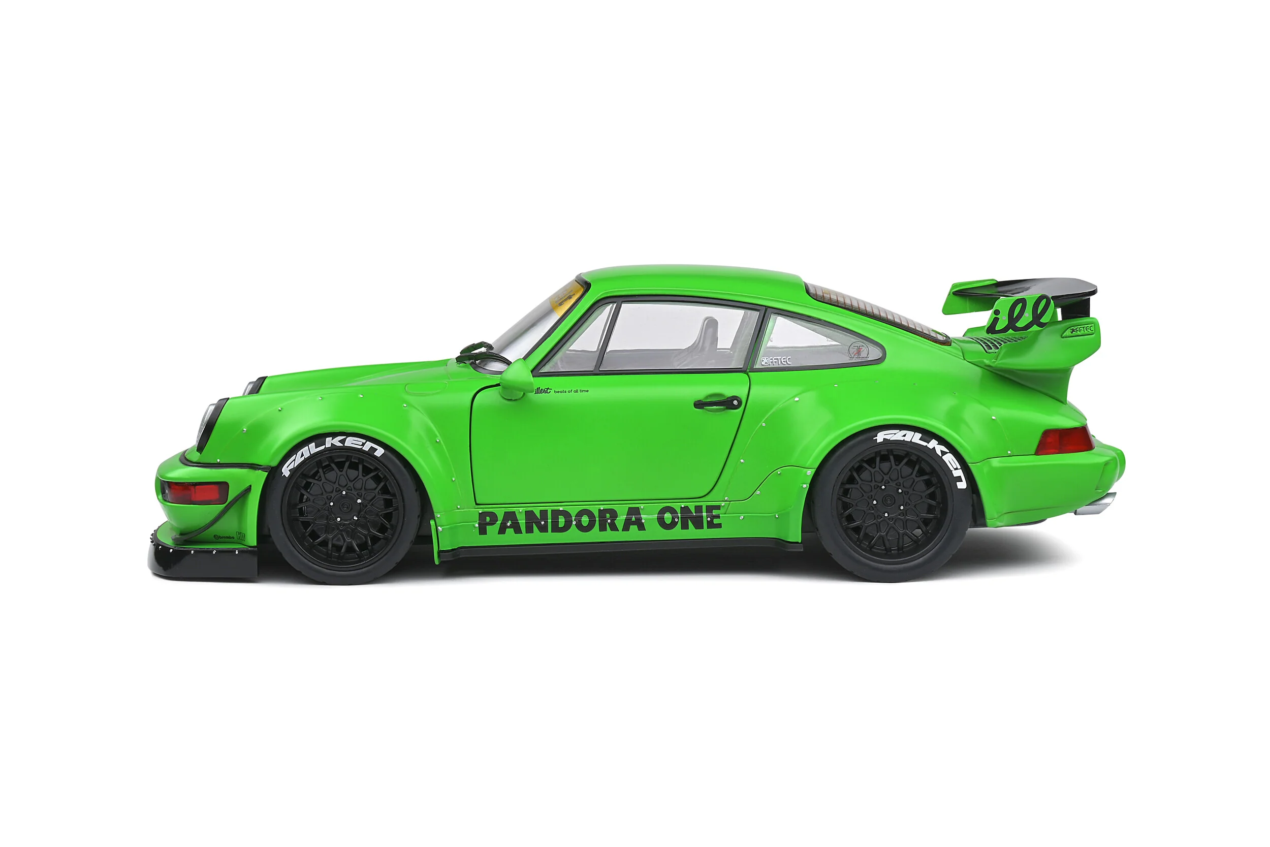 Solido 2011 Porsche RWB 964 Pandora One Green 1:18 - Image 3