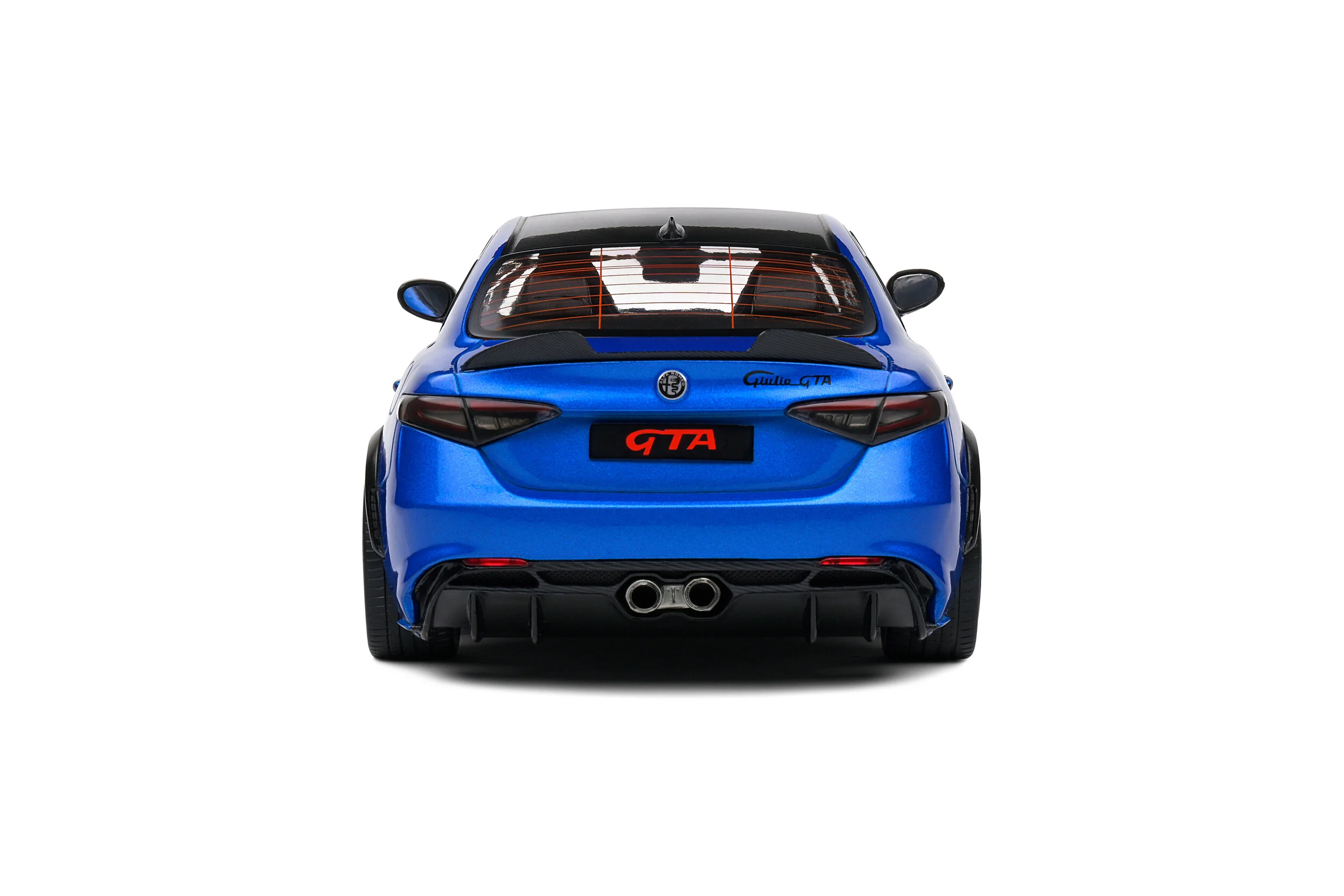 Solido 2022 Alfa Romeo Giulia GTA Anodized Blue 1:18 - Image 3