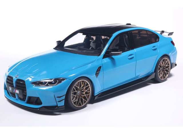 Solido 2024 BMW M3 M-Performance G80 Blue 1:18