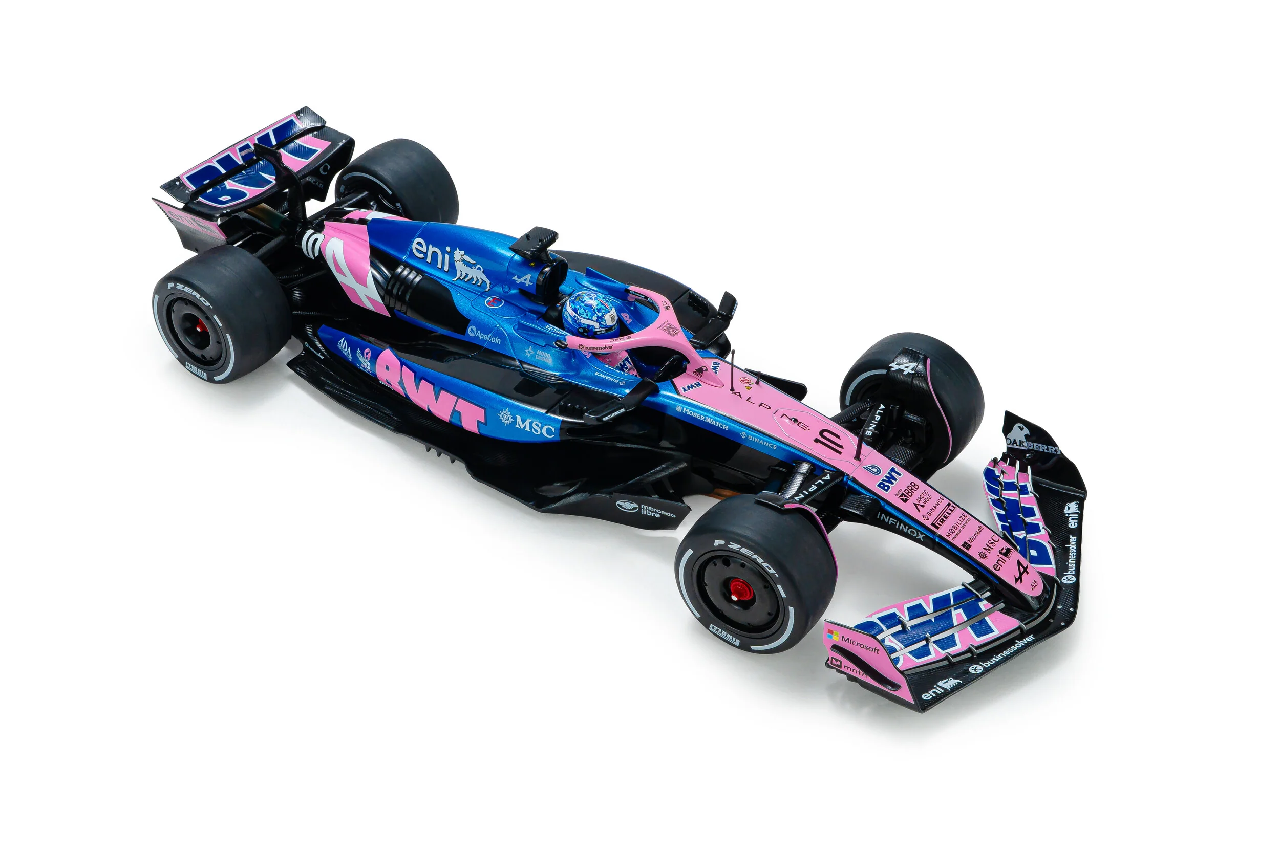 Solido Alpine F1 Team A525 #10 Gasly Bahrain GP 2025 Pink 1:18 - Image 10