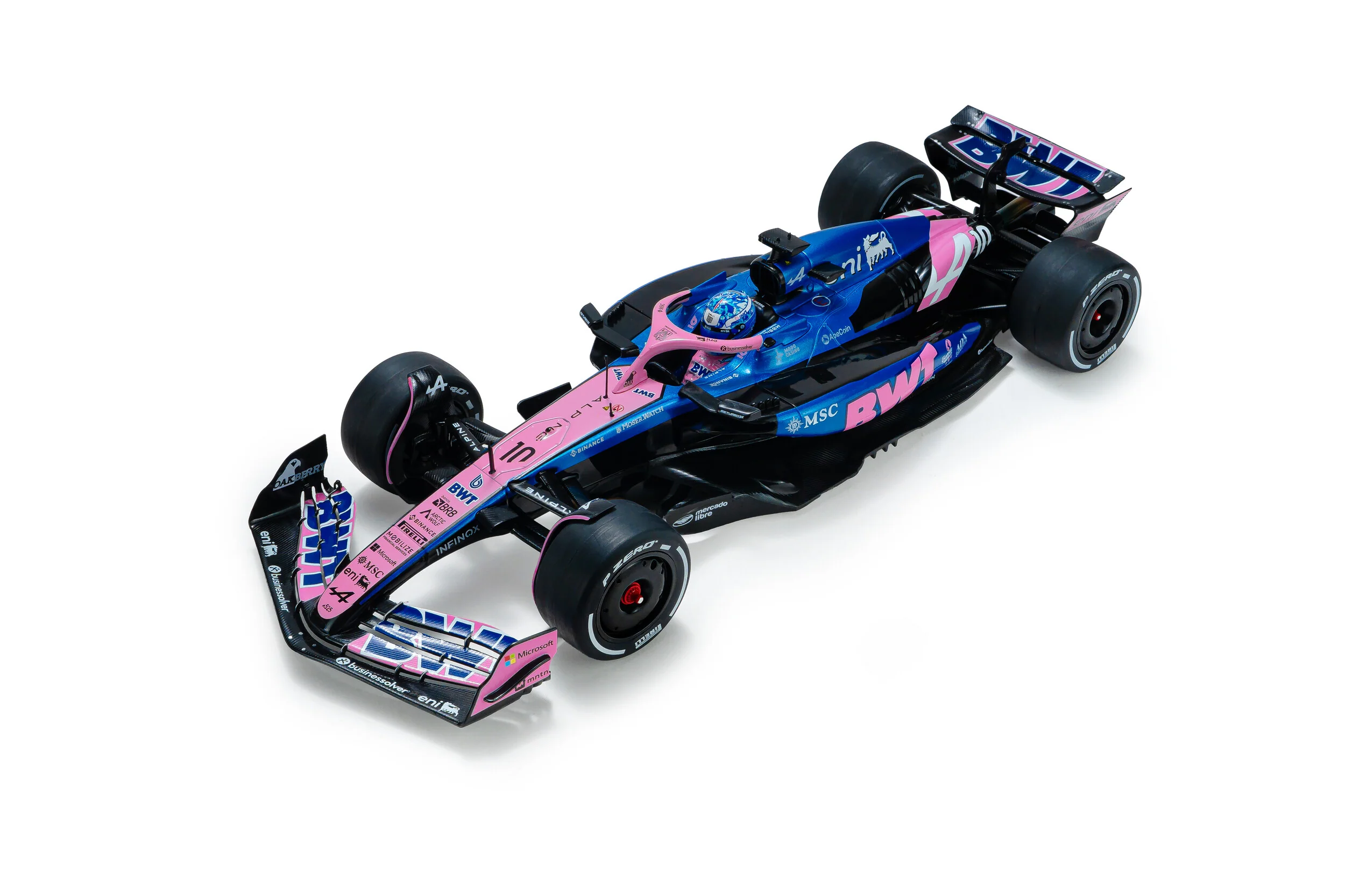Solido Alpine F1 Team A525 #10 Gasly Bahrain GP 2025 Pink 1:18 - Image 8