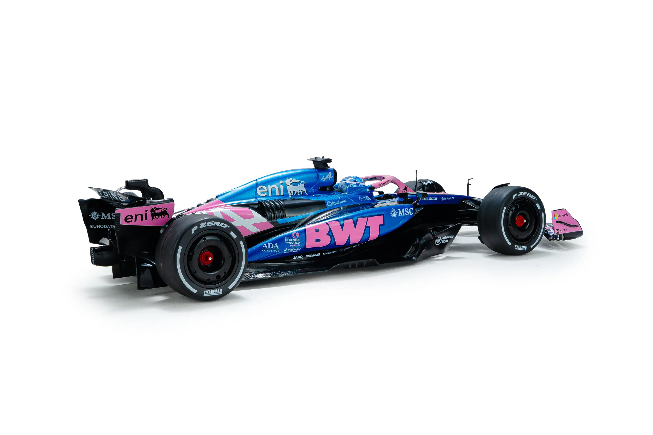 Solido Alpine F1 Team A525 #7 Doohan China GP 2025 Pink 1:18 - Image 4