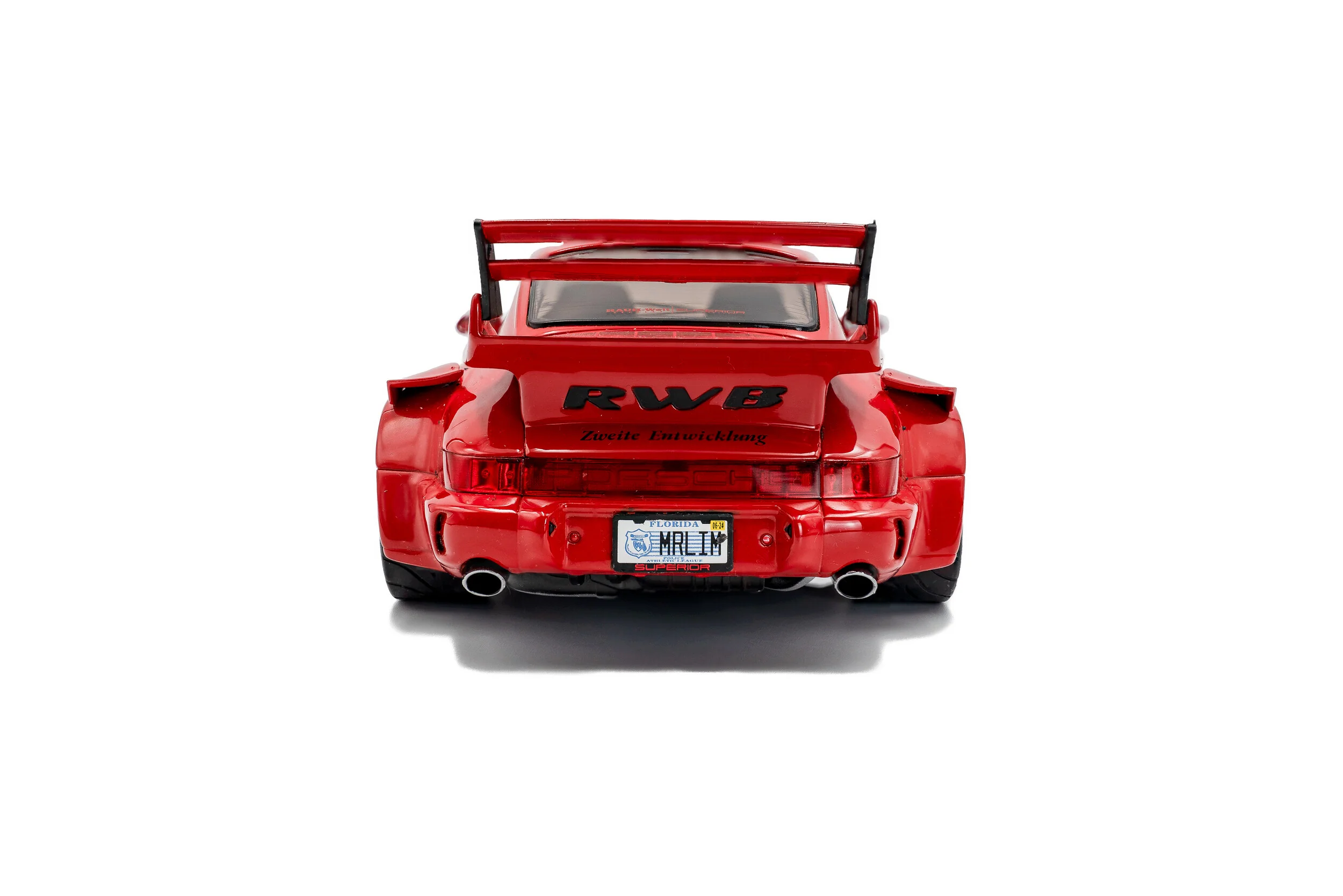 Solido 2024 Porsche 911 964 RWB Taikano Kaishin Red 1:18 - Image 3