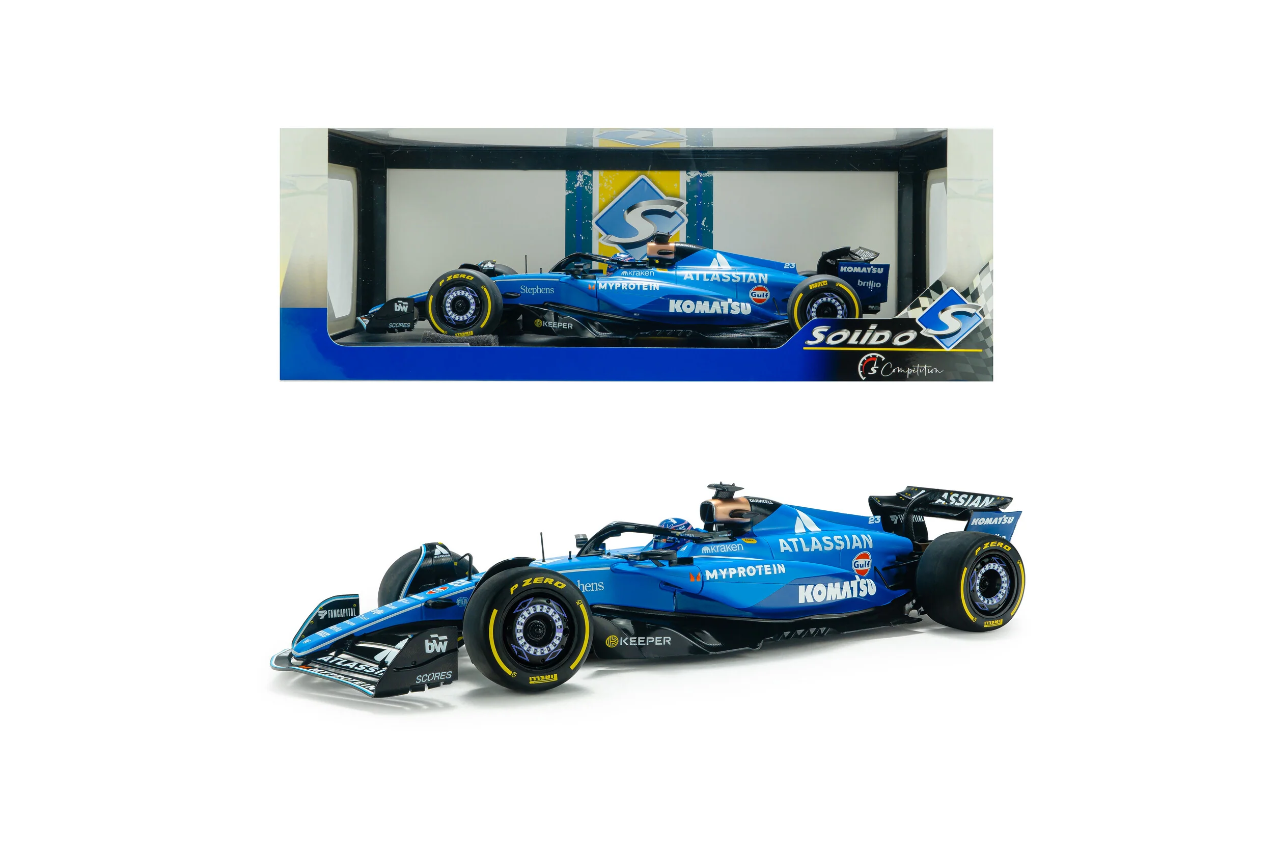 Solido Williams F1 Team FW47 Blue A. Albon #23 Australia GP 2025 1:18 - Image 11