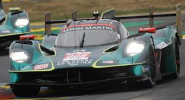 Spark-Model Aston Martin Valkyrie #009 Thor Team 24hr Le Mans 2025 Green 1:18