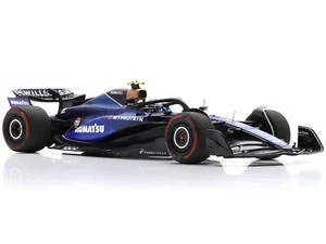 Spark-Model Williams F1 Team FW46 #2 Blue L. Sargeant Bahrain GP 2024 1:18 - Image 2