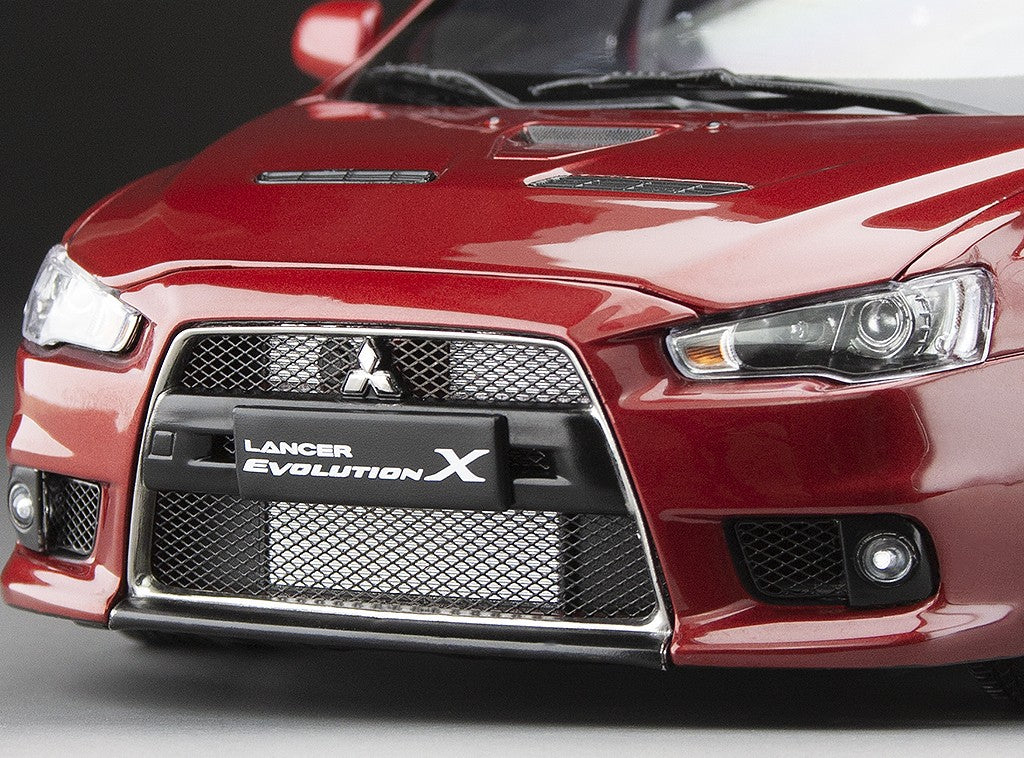Sun-Star 2007 Mitsubishi Lancer Evolution X FQ400 Red Metallic 1:18 - Image 10