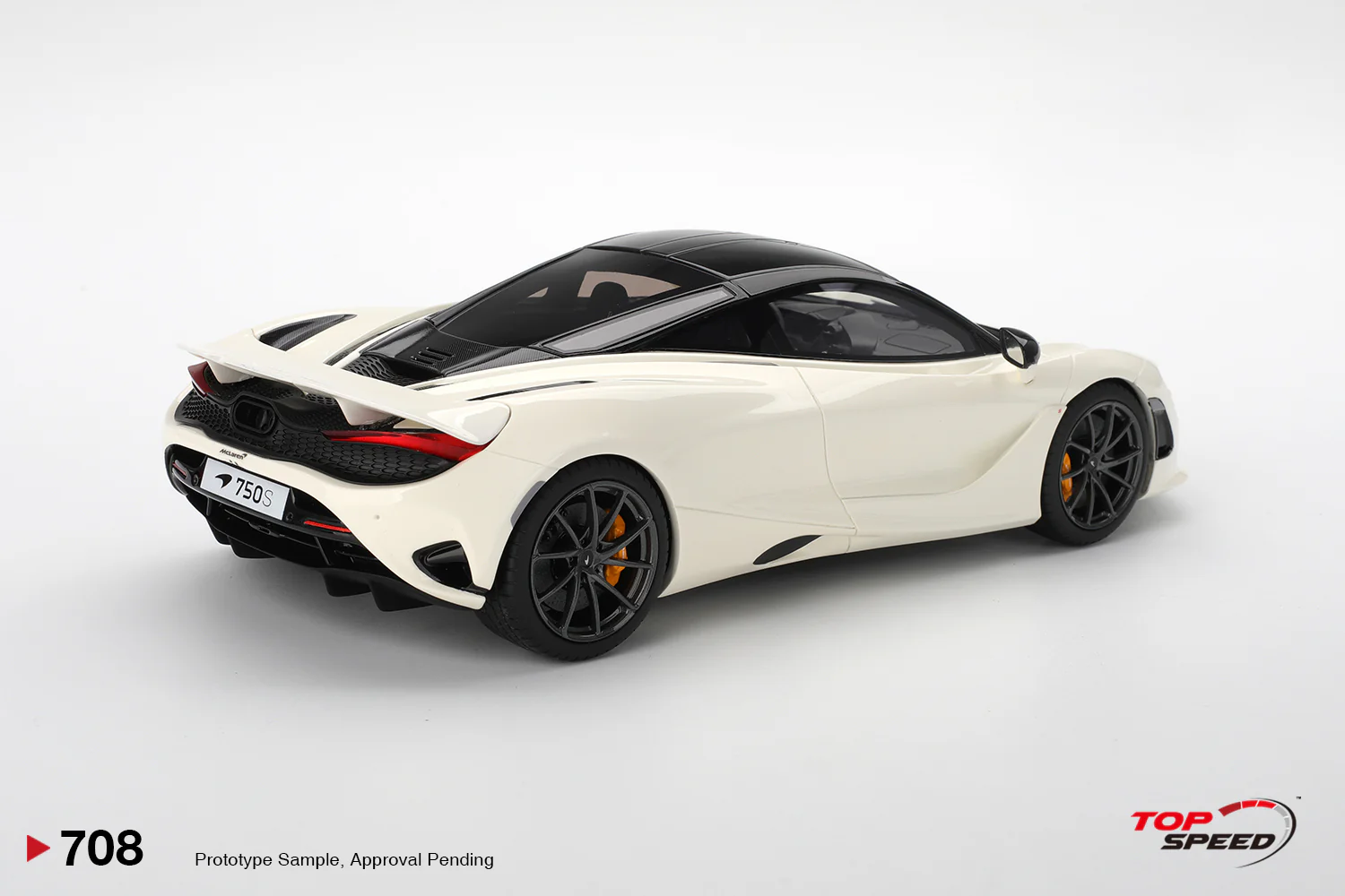 Topspeed 2023 Mclaren 750S Base White 1:18 - Image 2