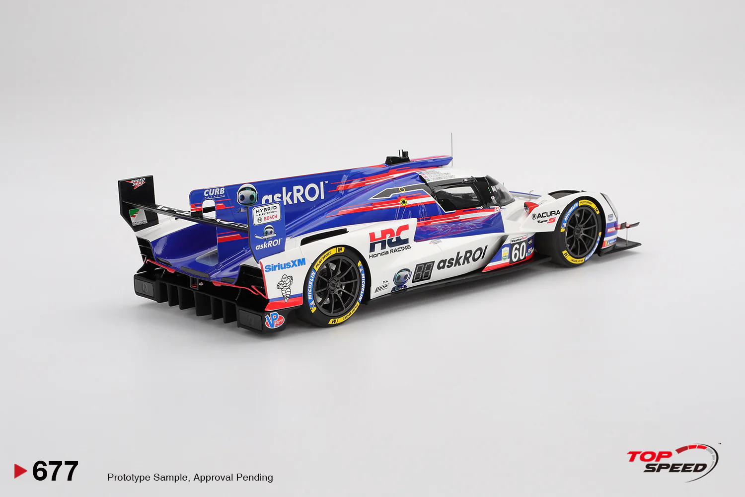 Topspeed Acura ARX-06 #60 Meyer Shank Racing IMSA 2nd Daytona 24 Hrs 2025 1:18 - Image 2