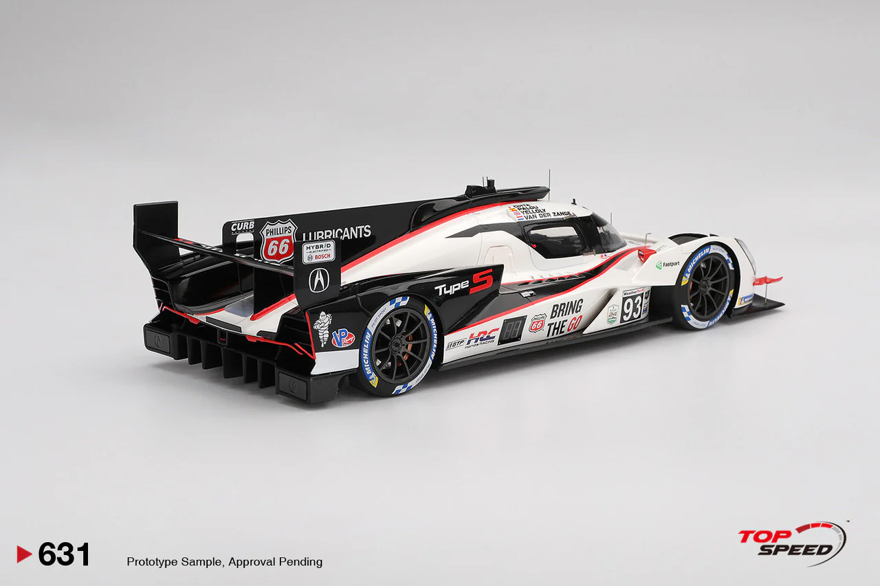Topspeed Acura ARX-06 GTP #93 Meyer Shank Racing 2nd Place IMSA 2025 Daytona 24 Hrs 1:18 - Image 2