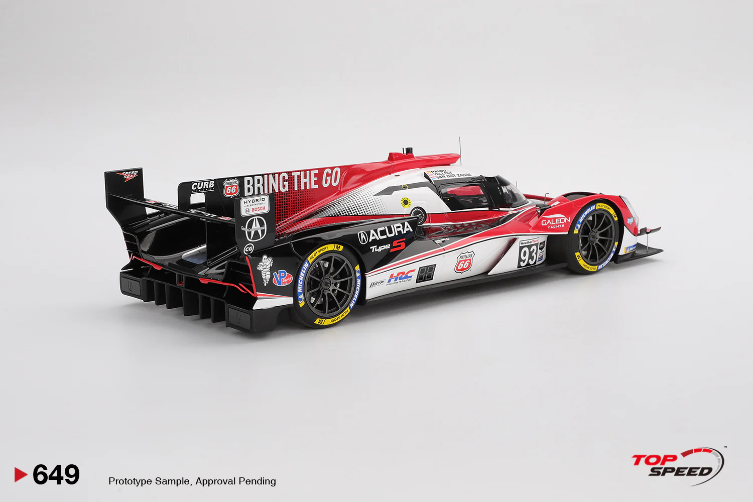 Topspeed Acura ARX-06 #93 Meyer Shank Racing IMSA 3rd 2025 Sebring 12 Hrs 1:18 - Image 2