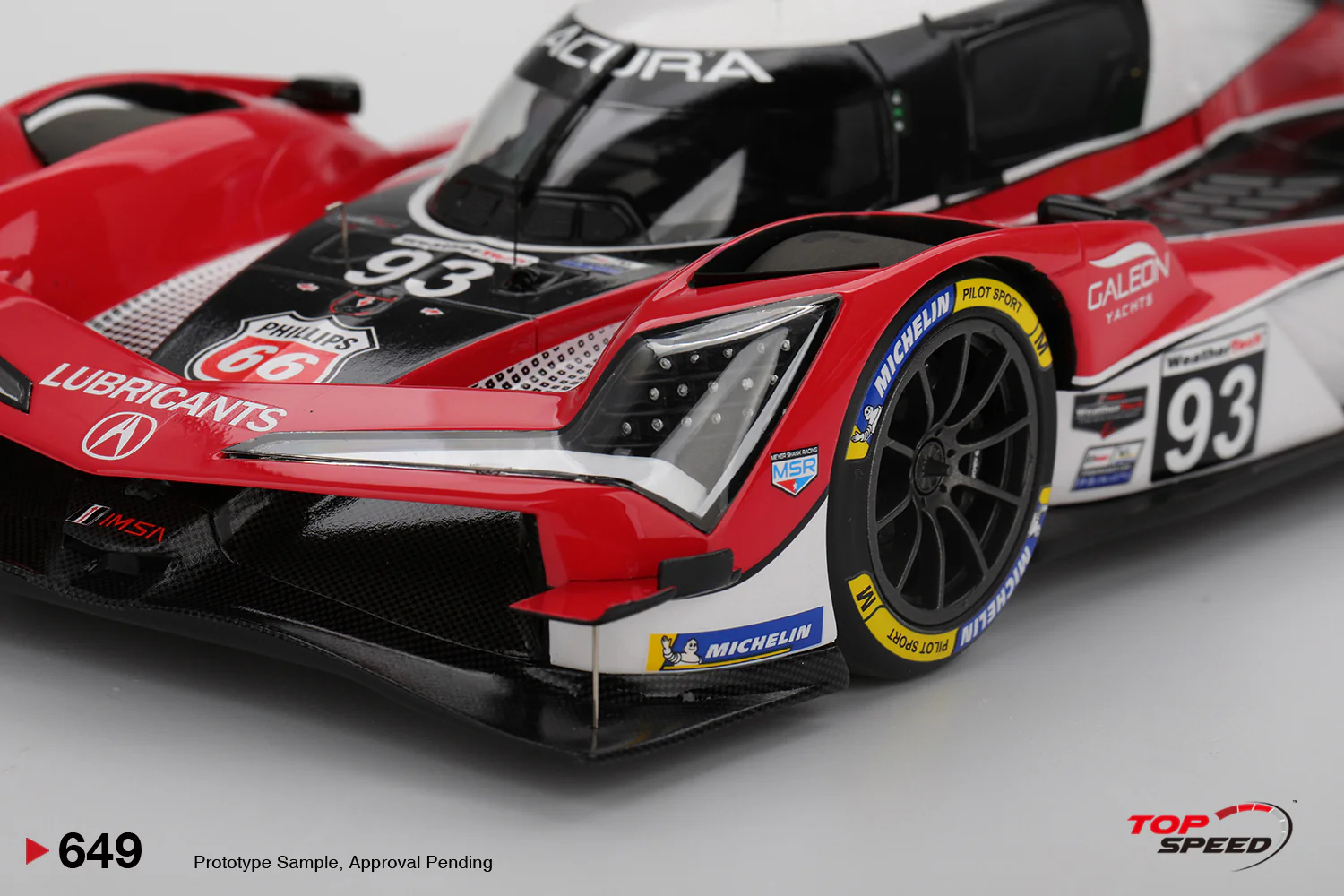 Topspeed Acura ARX-06 #93 Meyer Shank Racing IMSA 3rd 2025 Sebring 12 Hrs 1:18 - Image 4