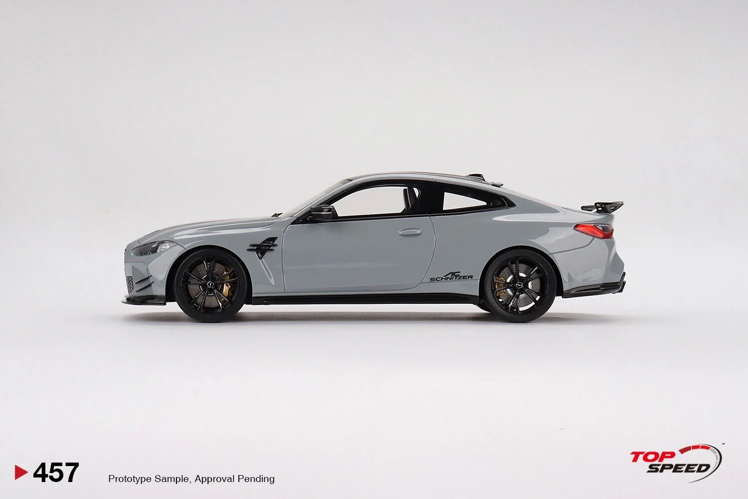 Topspeed BMW G82 M4 AC Schnitzer Brooklyn Grey Metallic 1:18 Resin - Image 2