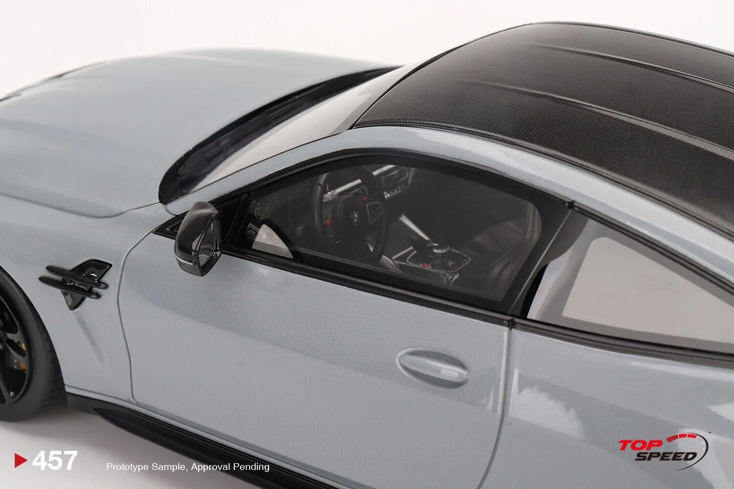 Topspeed BMW G82 M4 AC Schnitzer Brooklyn Grey Metallic 1:18 Resin - Image 5