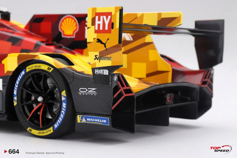 Topspeed BMW M Hybrid V8 #20 BMW M Team WRT 2025 IMSA Le Mans 24 Hrs 1:18 - Image 6