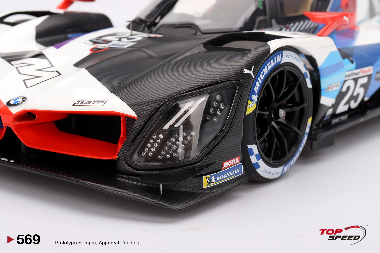 Topspeed BMW M Hybrid V8 GTP #25 BMW M Team RLL 2024 IMSA Daytona 24 Hrs 1:18 - Image 4