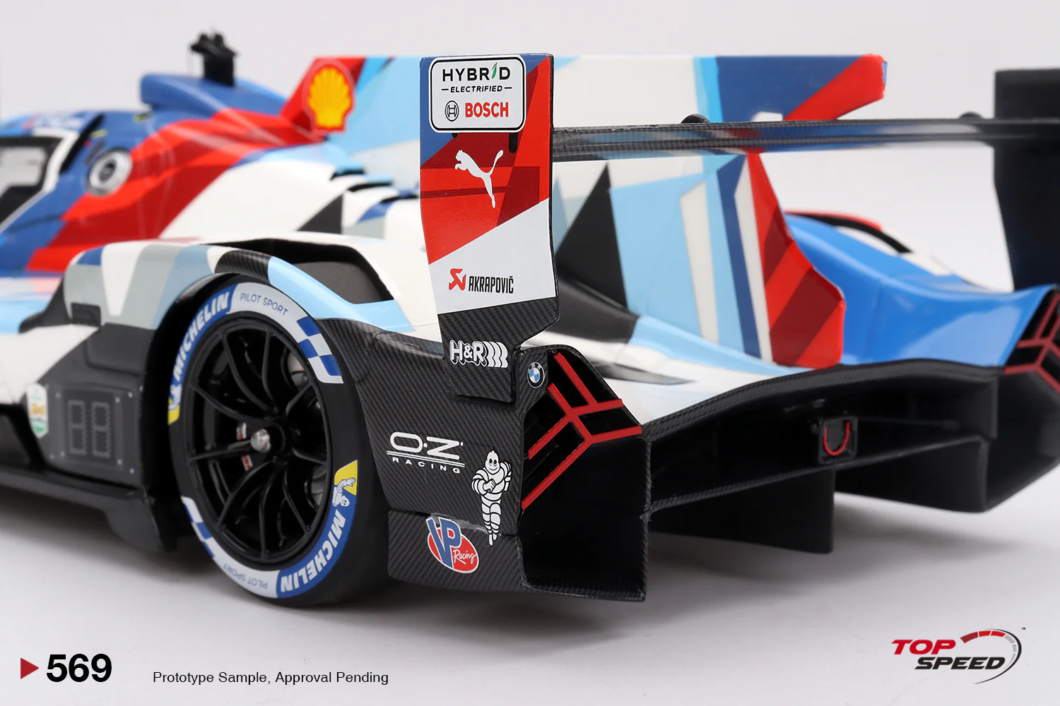 Topspeed BMW M Hybrid V8 GTP #25 BMW M Team RLL 2024 IMSA Daytona 24 Hrs 1:18 - Image 6