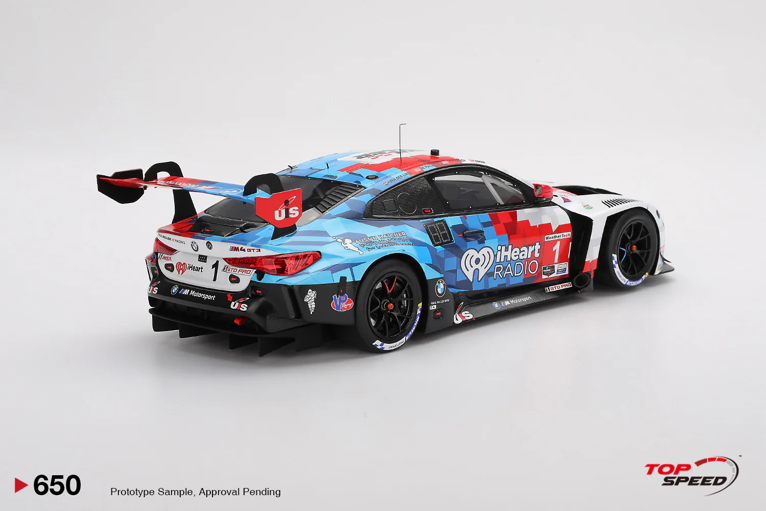 Topspeed BMW M4 GT3 #1 Paul Miller Racing IMSA 2025 IMSA Daytona 24hrs 1:18 - Image 2